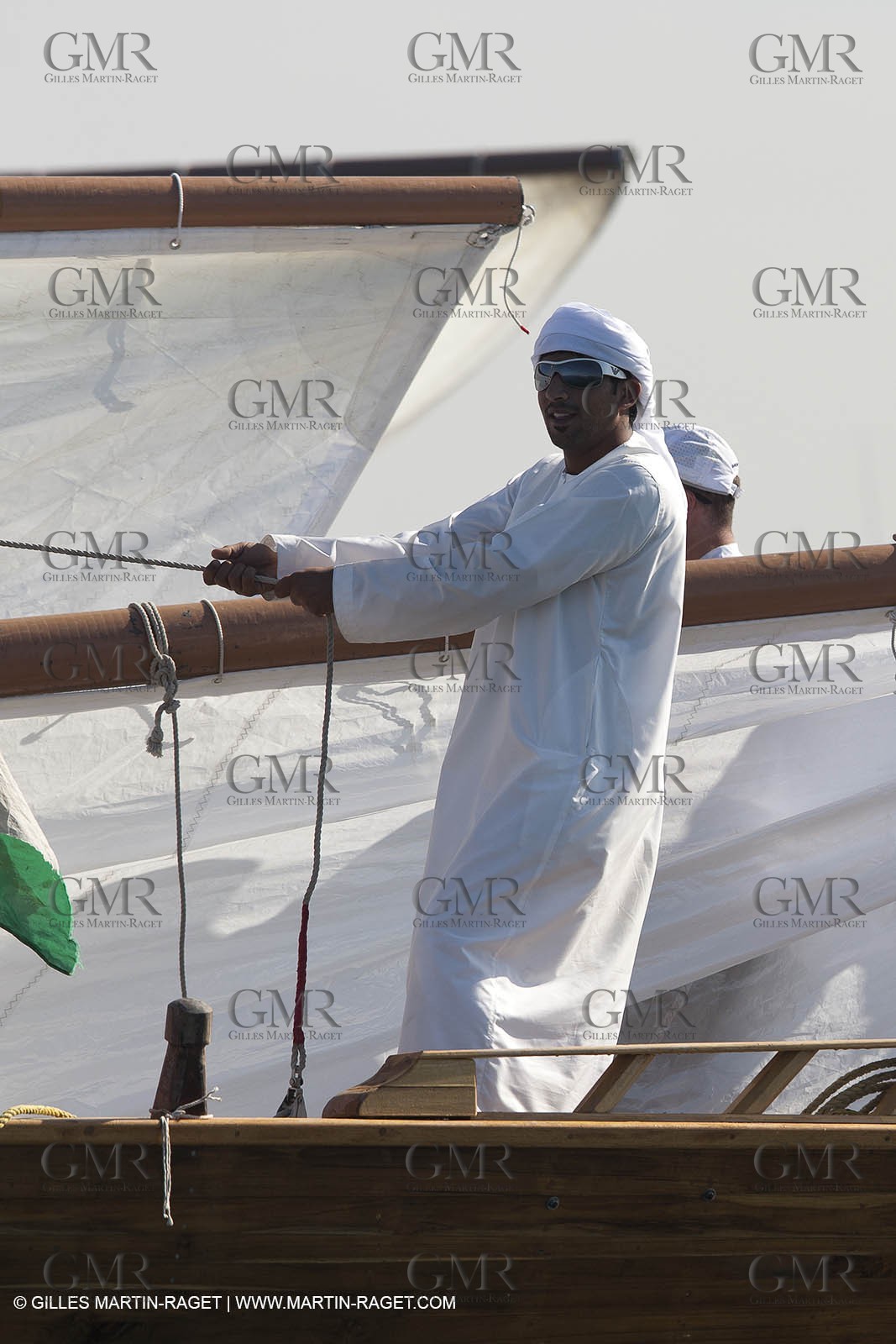 20 11 2010 - Dubai (UAE) - Dubai Louis Vuitton Trophy - Traditionnal dhow races for competing teams