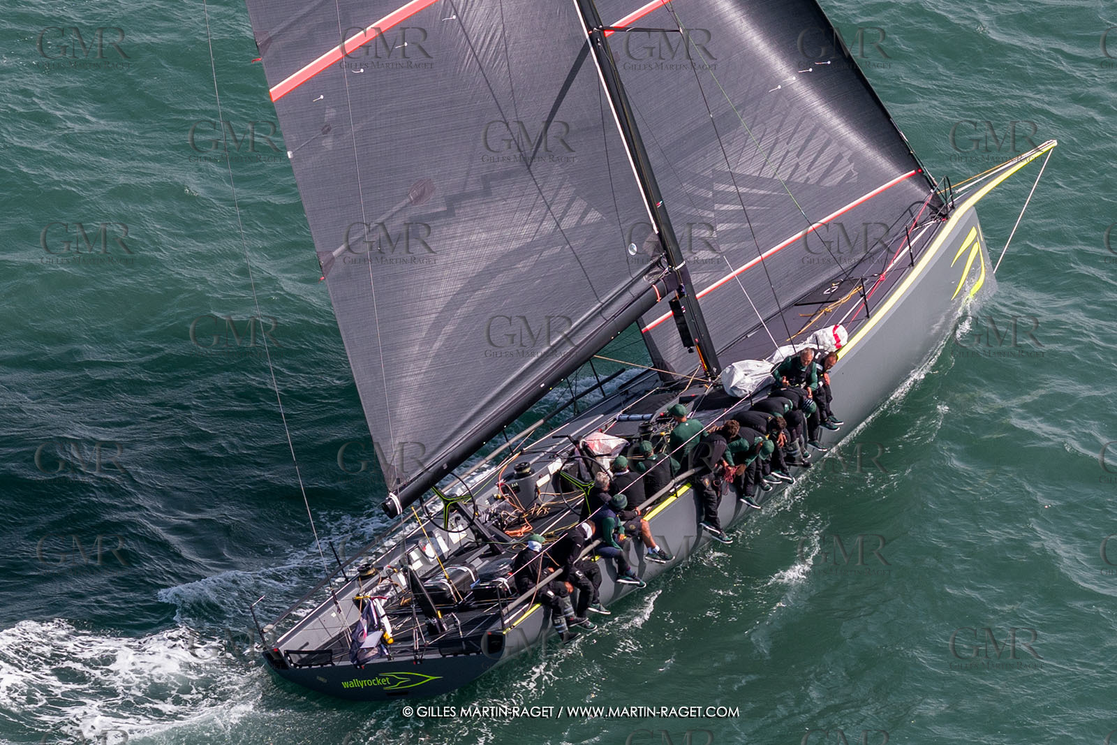 19 07 2025, Cowes (UK, IOW), Admiral's Cup 2025, Channel Race Start, Django WR51, Yacht Club Coasta Smeralda - ITA