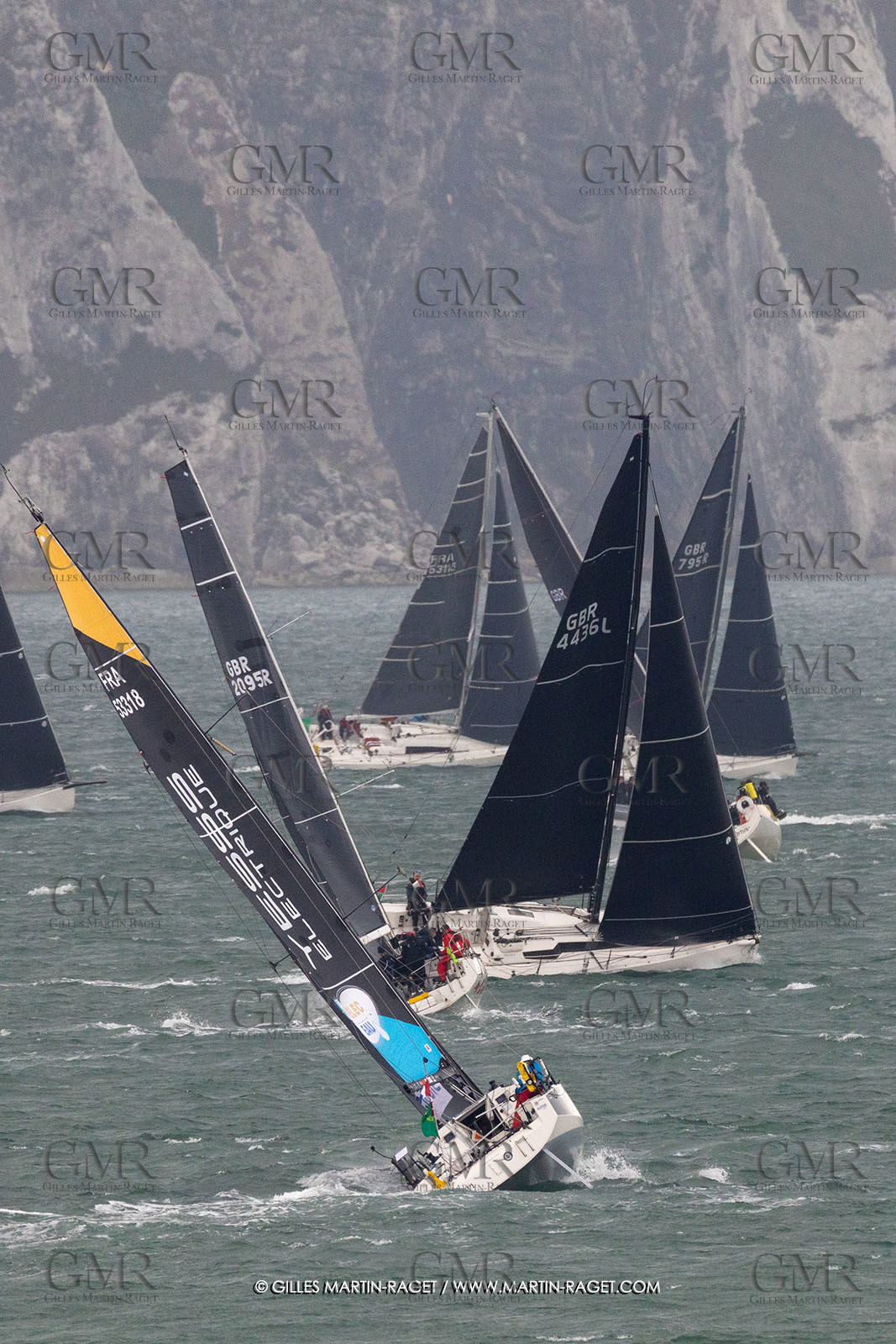 26 07 2025, Cowes (UK, IOW), Admiral's Cup 2025, Rolex Fastnet Race start,