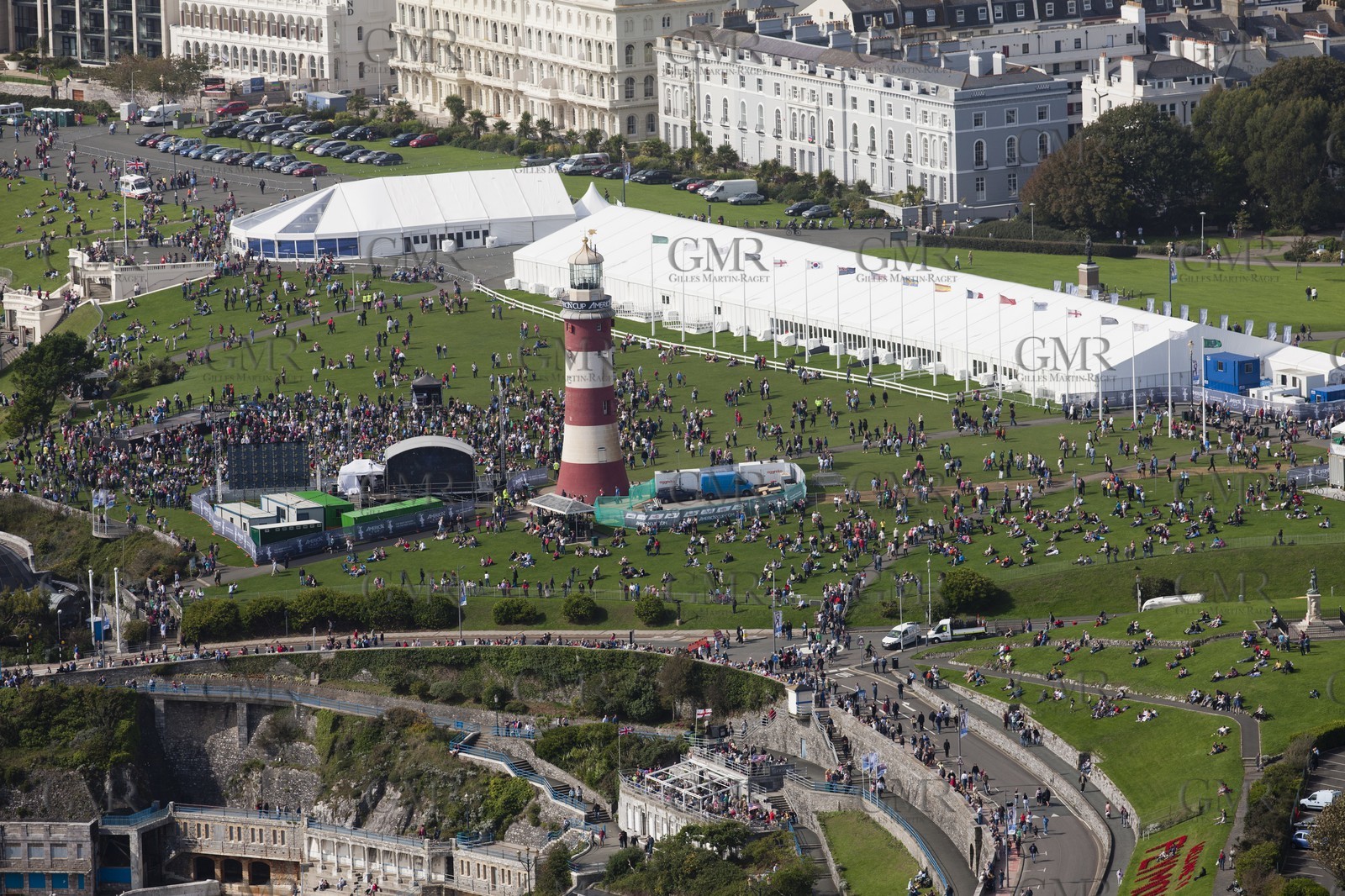 11 09 2011 - Plymouth (UK) - 34th America's Cup - AC World Series - Plymouth 2011 -  Racing Day 2