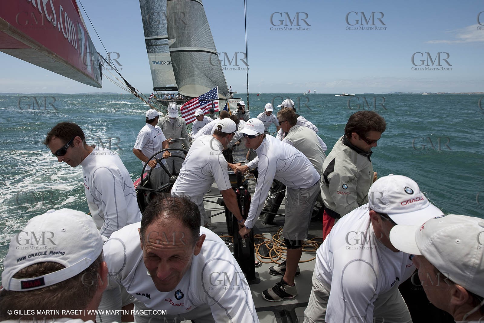 29 01 2009 - Auckland (NZL) -  Louis Vuitton Pacific Series - BMW ORACLE Racing - Training