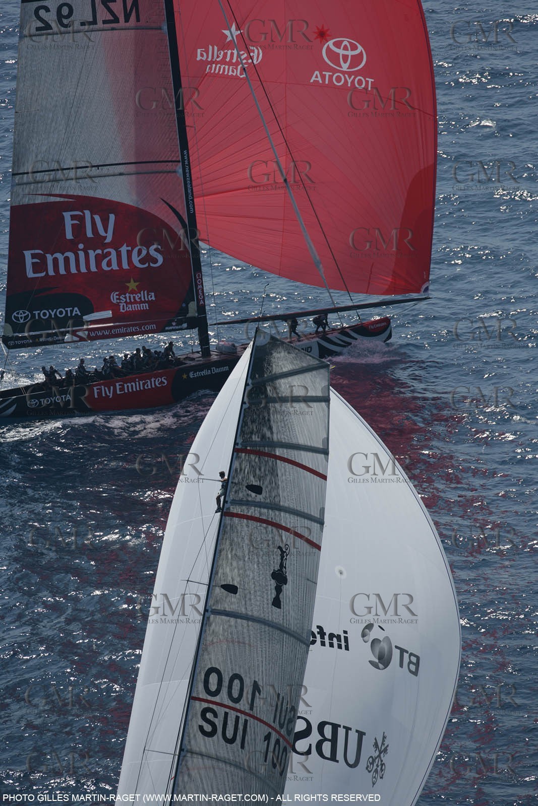 2' 06 2007-Valencia (Spain)- 32nd America's Cup - Final Match - Day 2