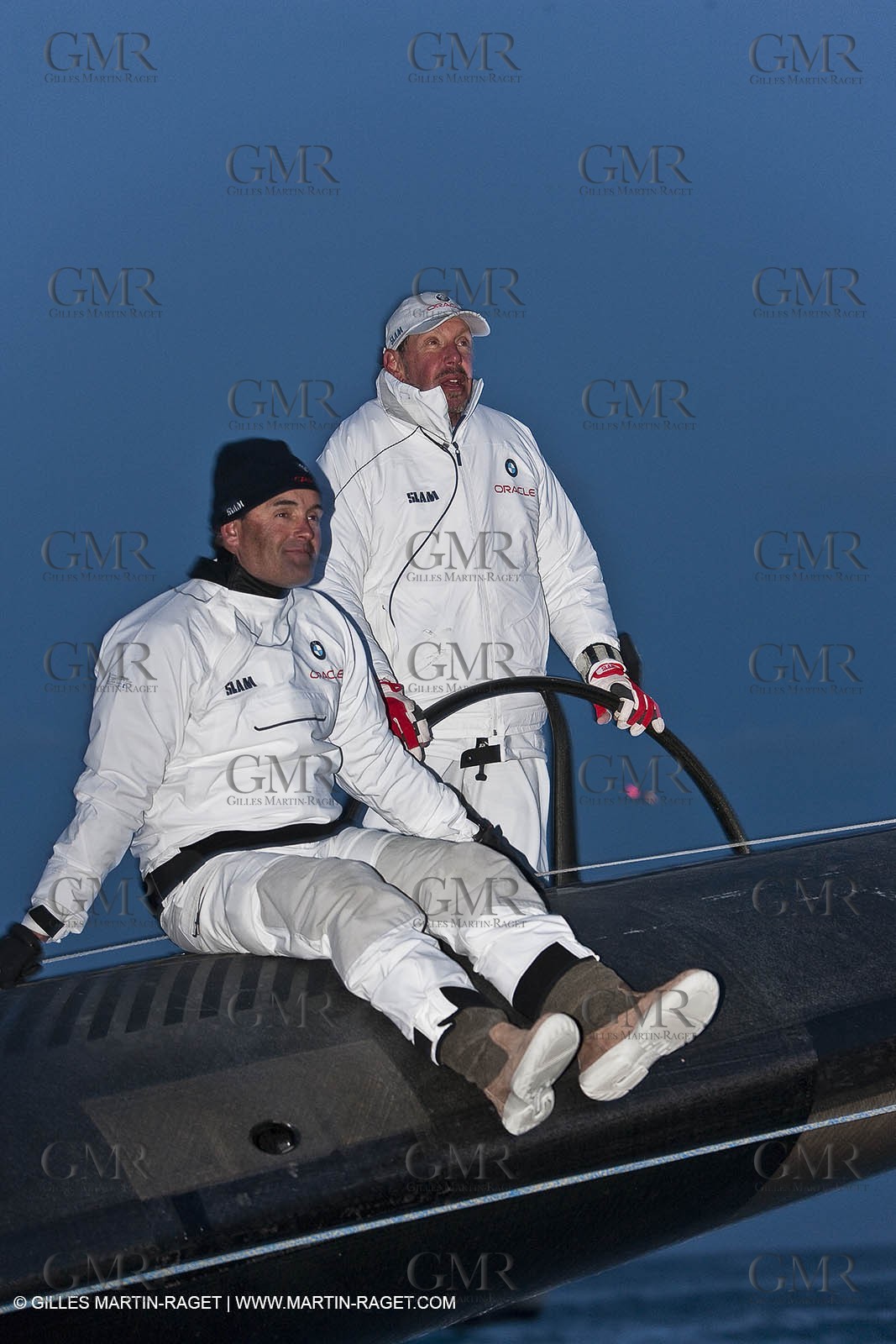 14 02 2010 - Valencia (ESP) - 33rd America's Cup - BMW ORACLE Racing - Race 2