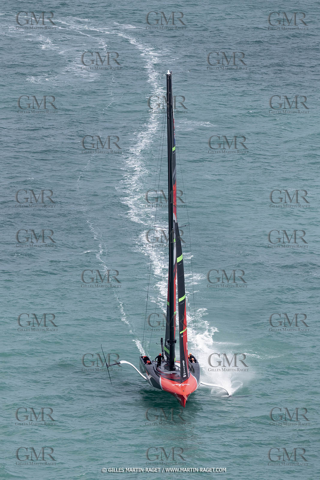11 12 2020 - Auckland (NZL) - 36th America's Cup - Practice Sessions - Day 3 - Emirates Team New Zealand
