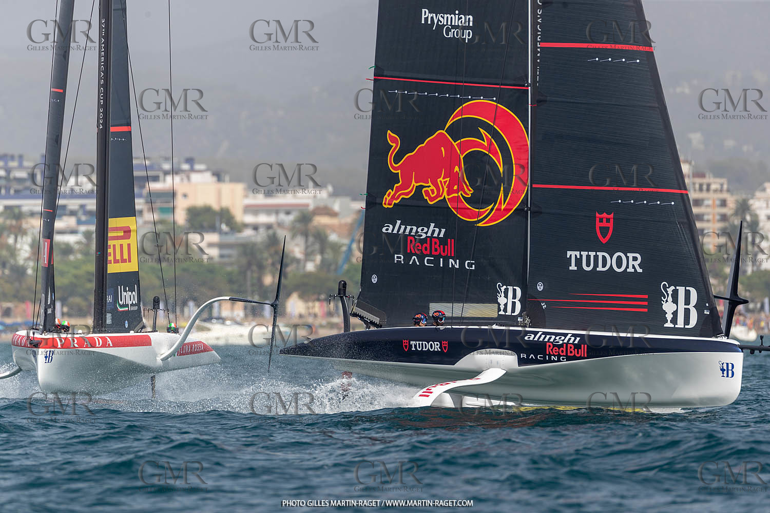 15 09 2023, Vilanova i La Geltru (ESP), 37th America's Cup, Preliminary Regatta N° 1, Race Day 3