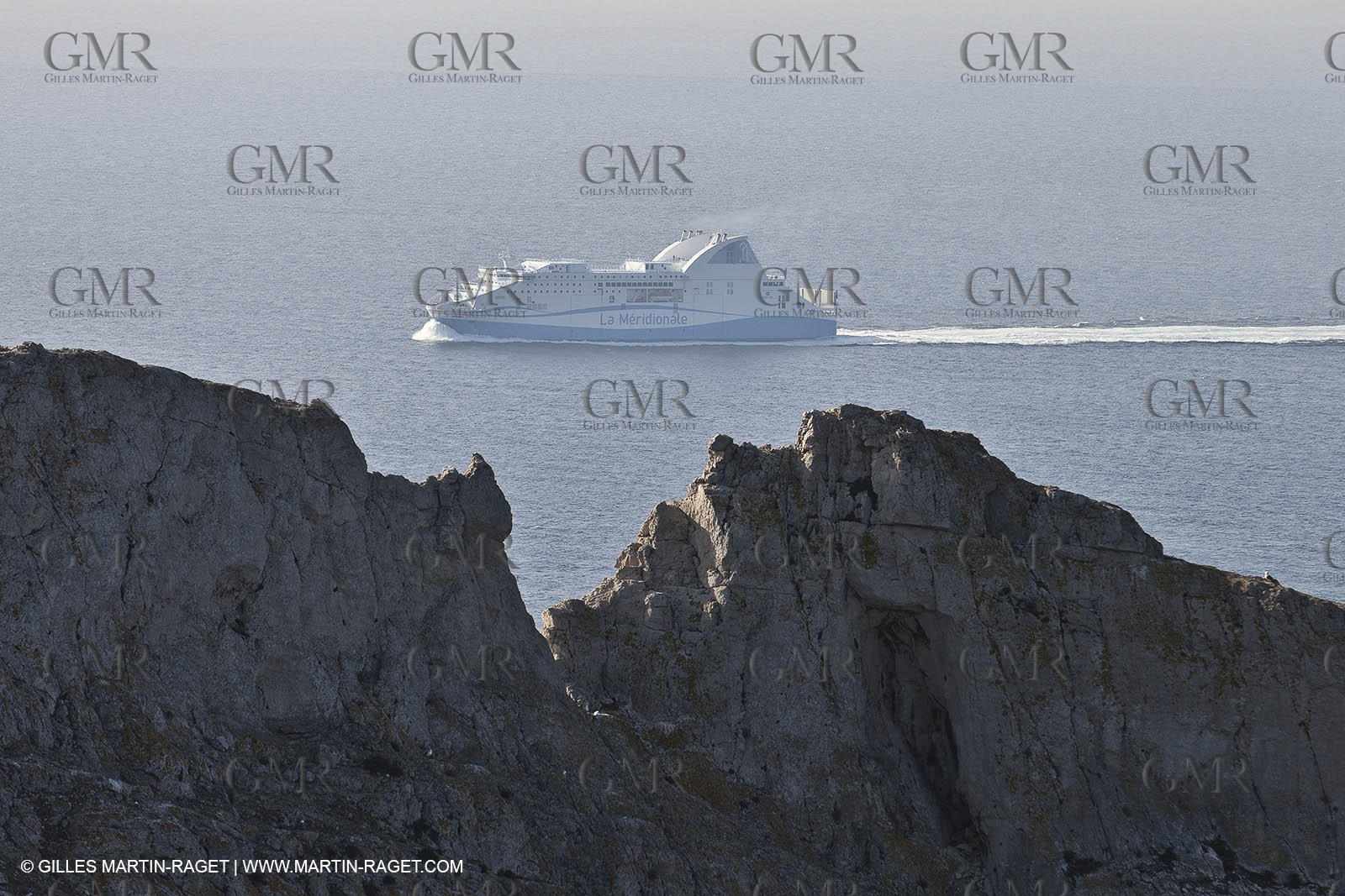 14 01 2012 - Marseille (FRA,13) - La Meridionale shipping company - the Piana off Marseille and the Calanques