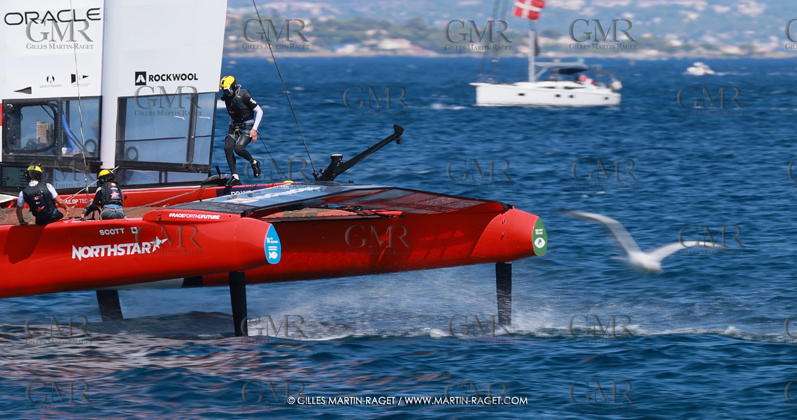 10 09 2025, Saint-Tropez,(FRA), Rockwool SailGP France Saint-Tropez, Race Day 1