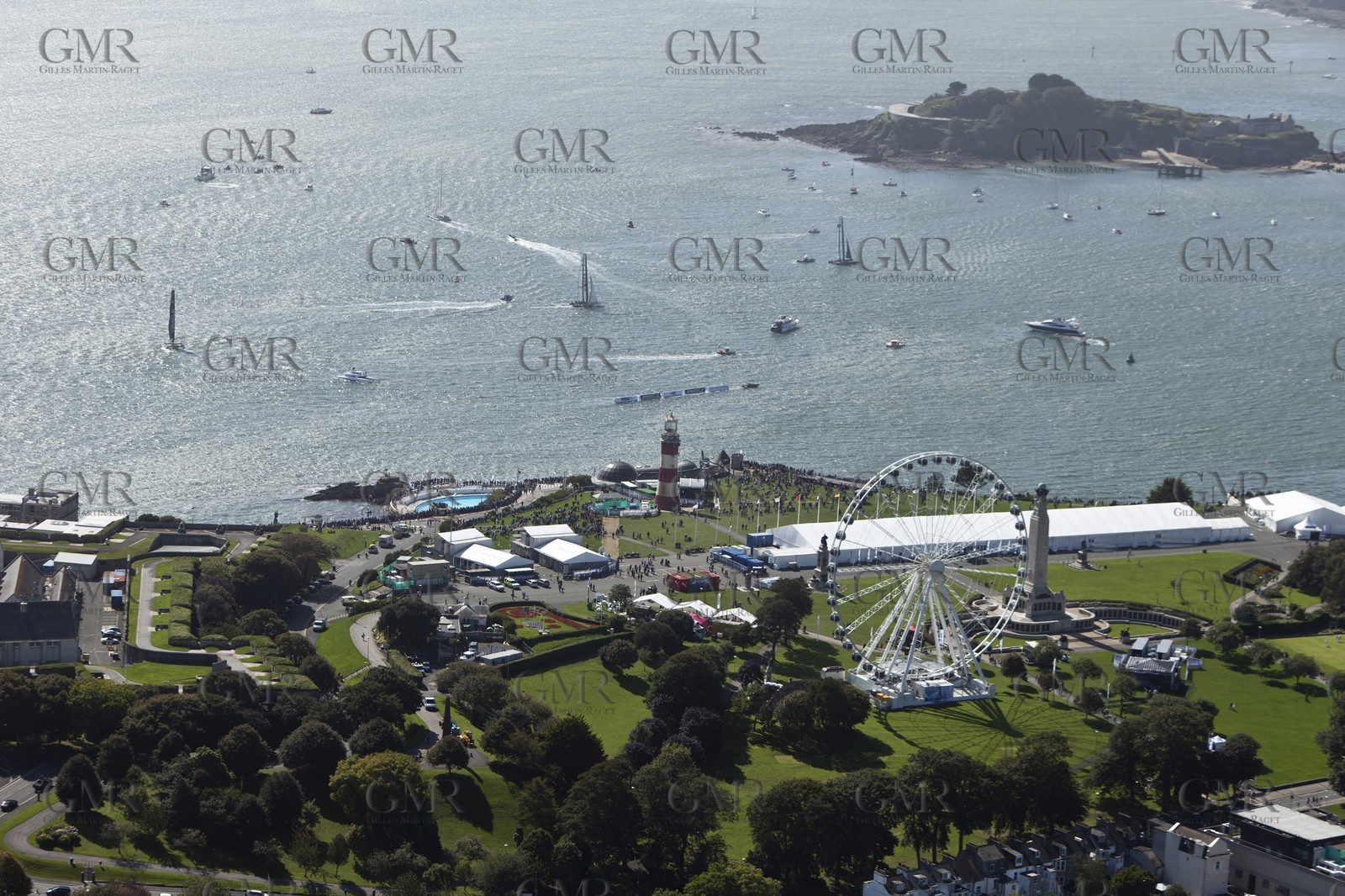 11 09 2011 - Plymouth (UK) - 34th America's Cup - AC World Series - Plymouth 2011 -  Racing Day 2