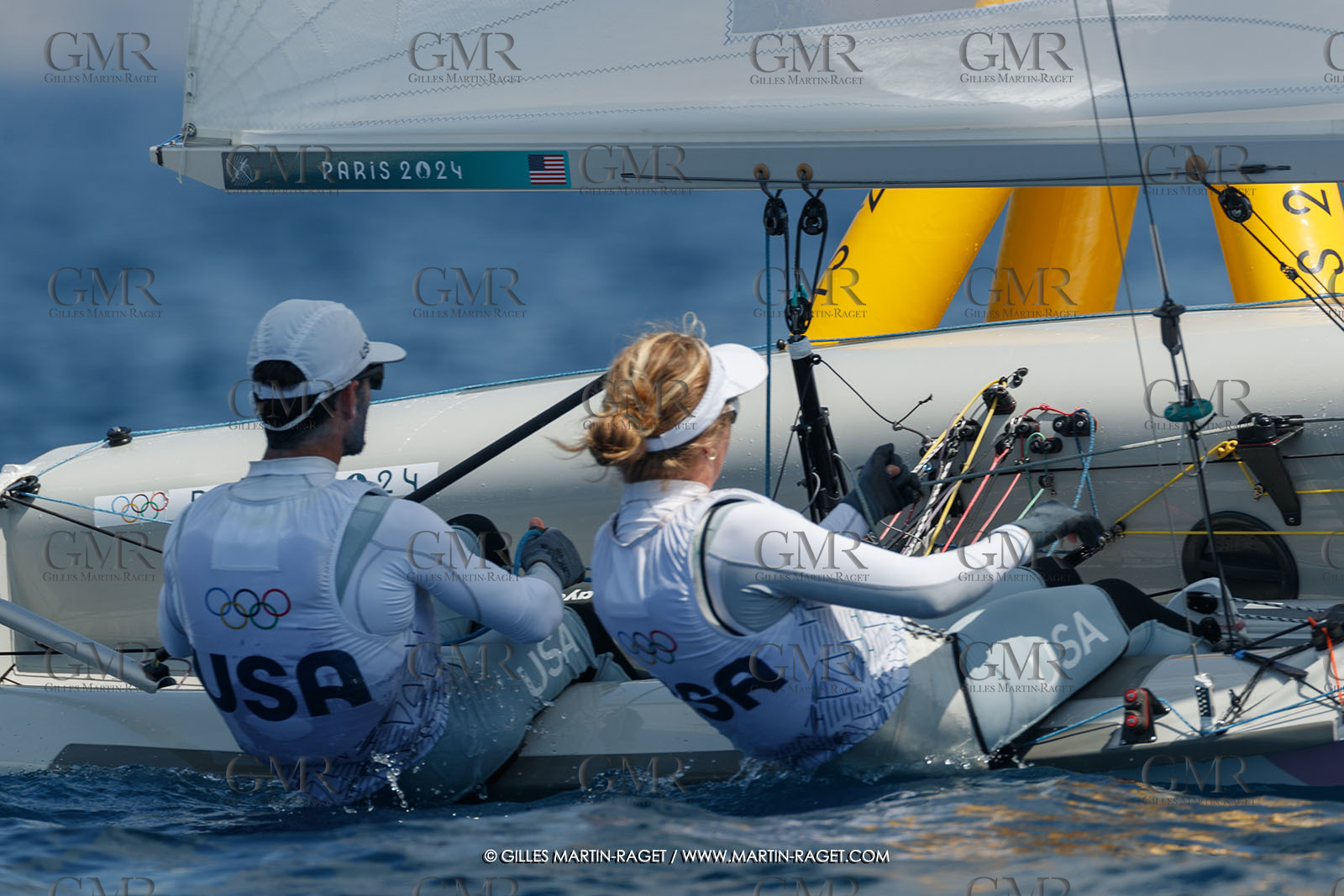 06 08 2024, Marseille (FRA), Paris 2024 Olympic Games, Sailing, Race Day 9
