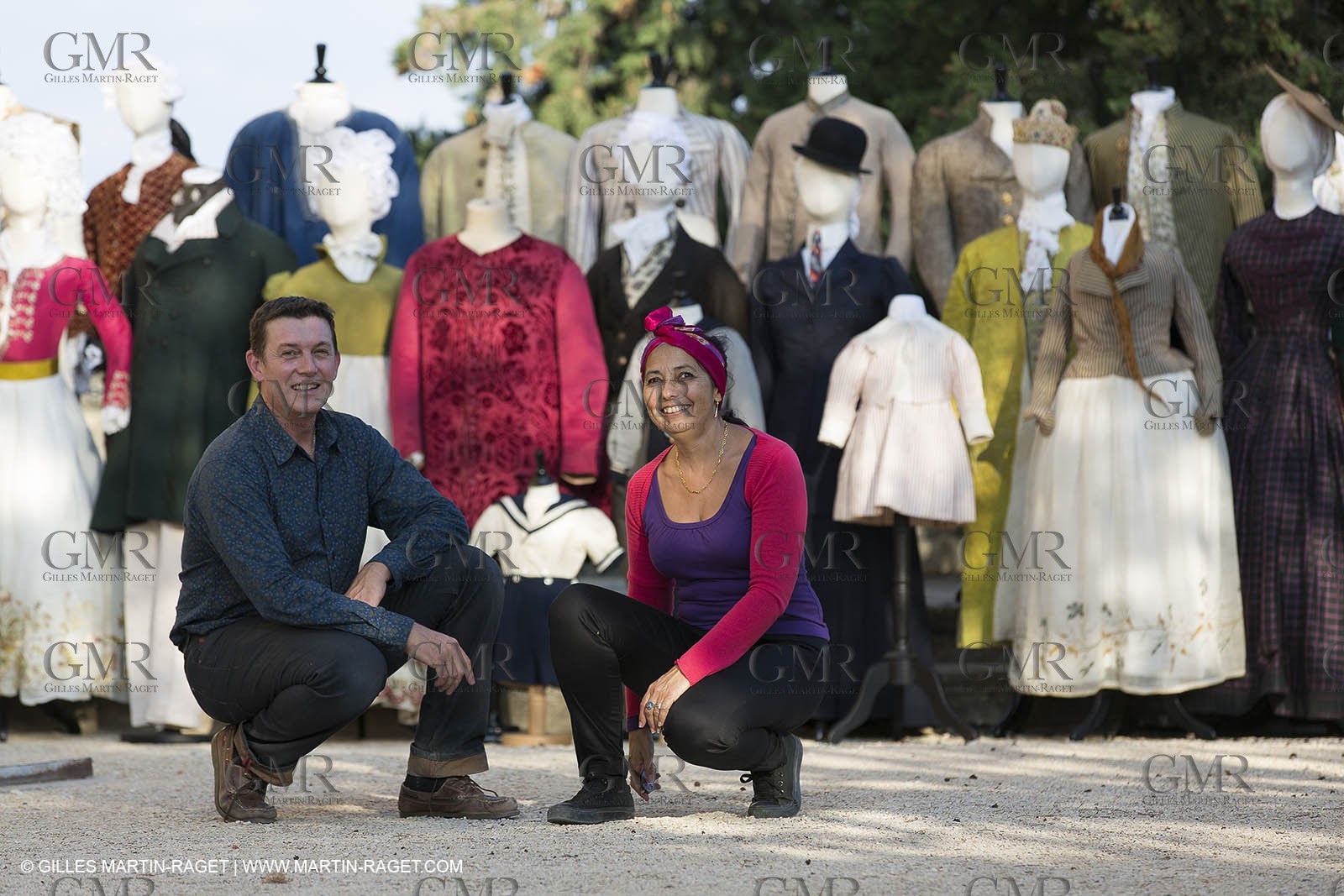 31 10 2013 - Ansouis (FRA,84) - Ansouis castle - Costumes of the exhibit Men costumes