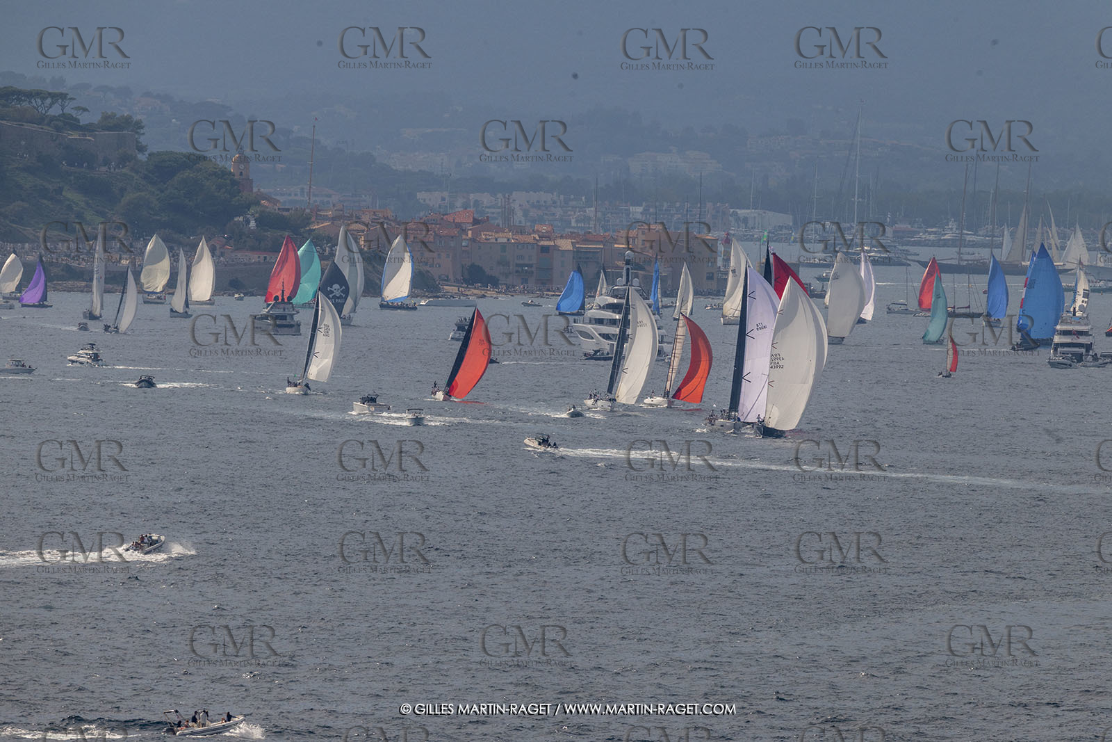 04 10 2025, Saint-Tropez (FRA), Les VoIles de Saint-Tropez 2025, Race Day 6