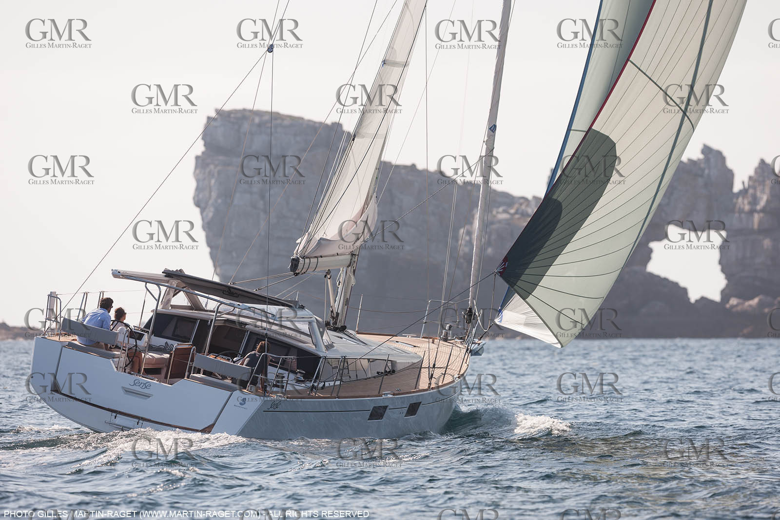 27 08 2016, Camaret-sur-mer (FRA,29), Chantier Bénéteau, Sense 57