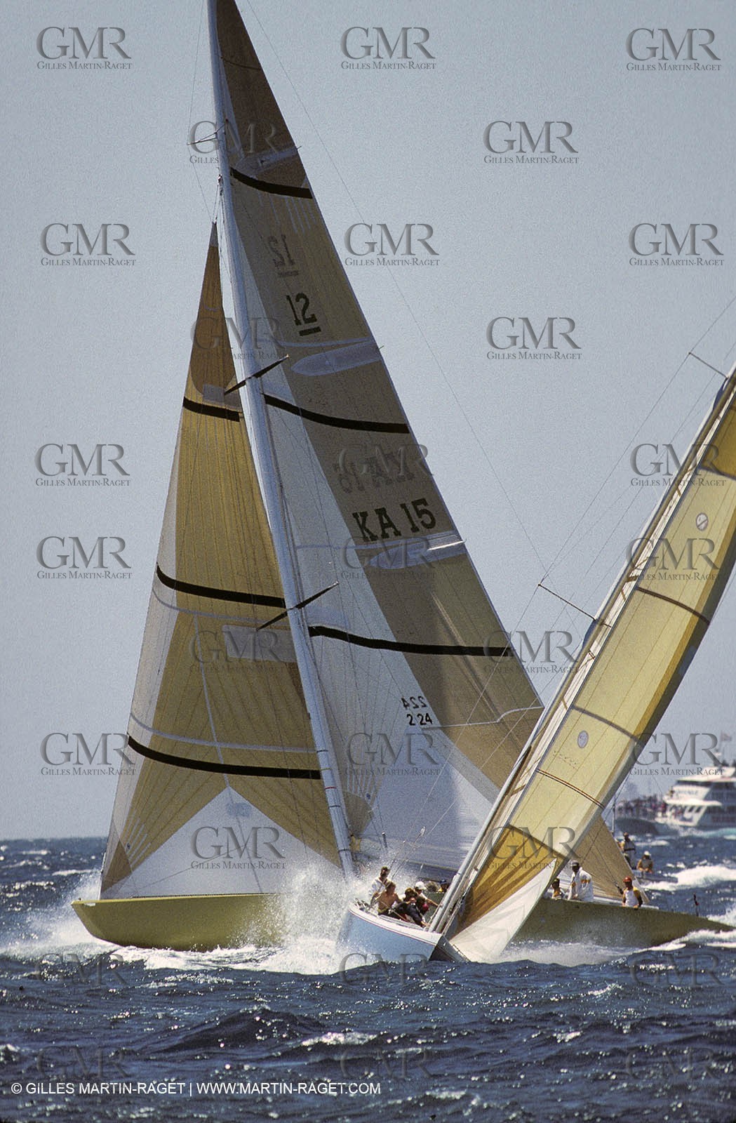 America's Cup, Fremantle 1987, final, Stars and Stripes, Kookaburra