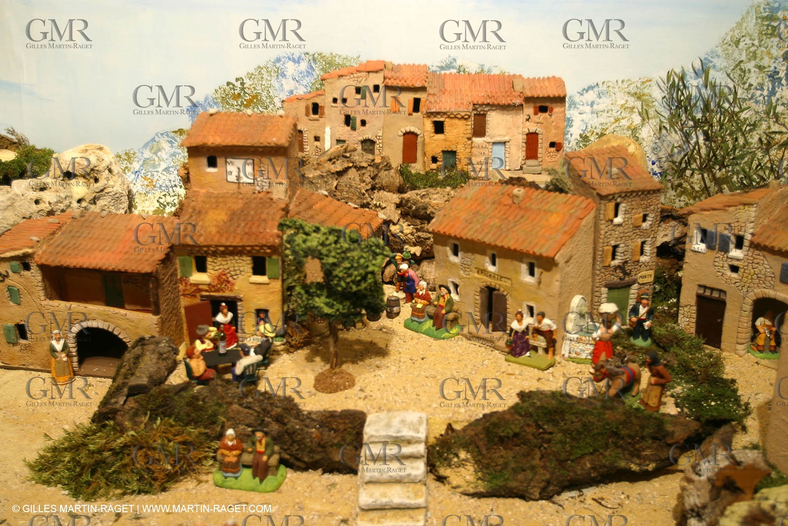 Great crib from les Saintes Maries de la mer (FRA, 13) for Christmas, December 2010