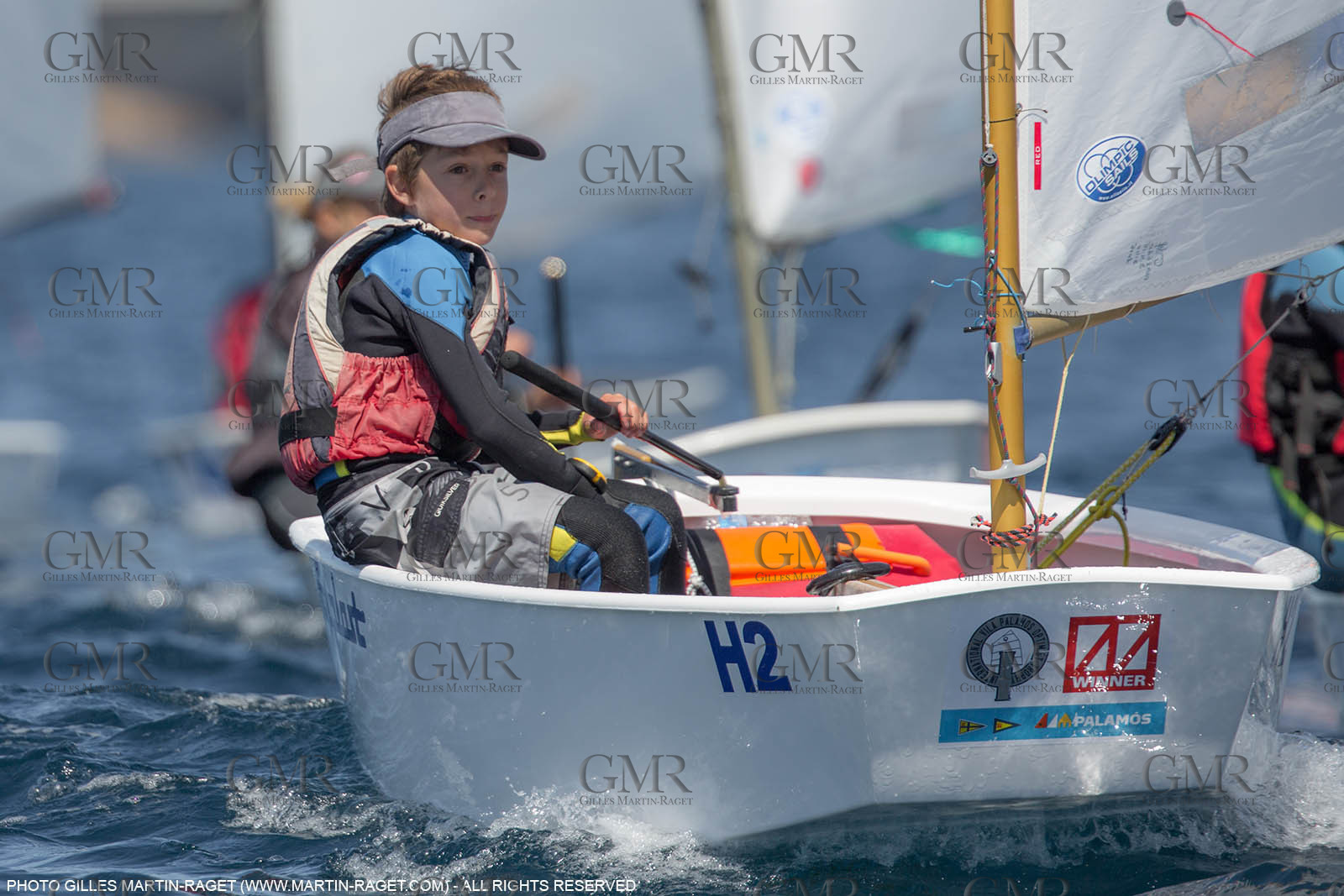 14 04 2016, Marseille (FRA,13), SNIM Dériveurs, Coupe Internationale de Printemps Optimist, Day 4