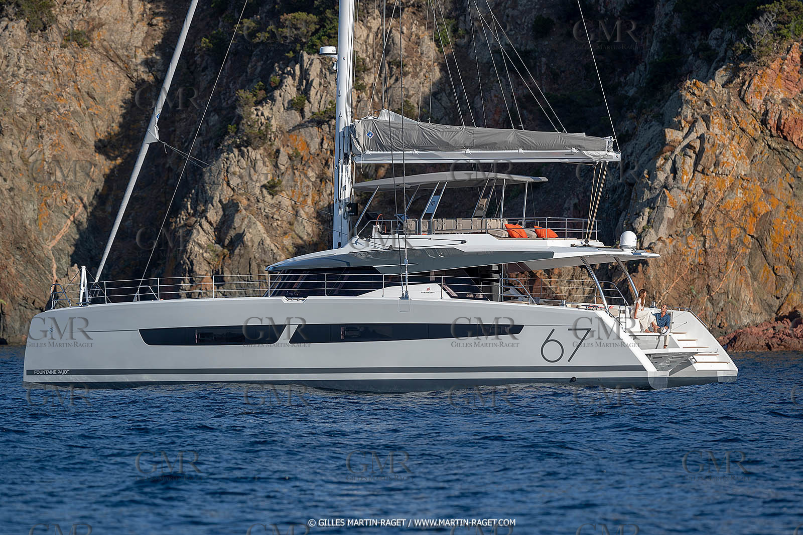 30 08 2018, Porto Vecchio (FRA, South Corsica) Chantier Fountaine-Pajot, Alegria 67