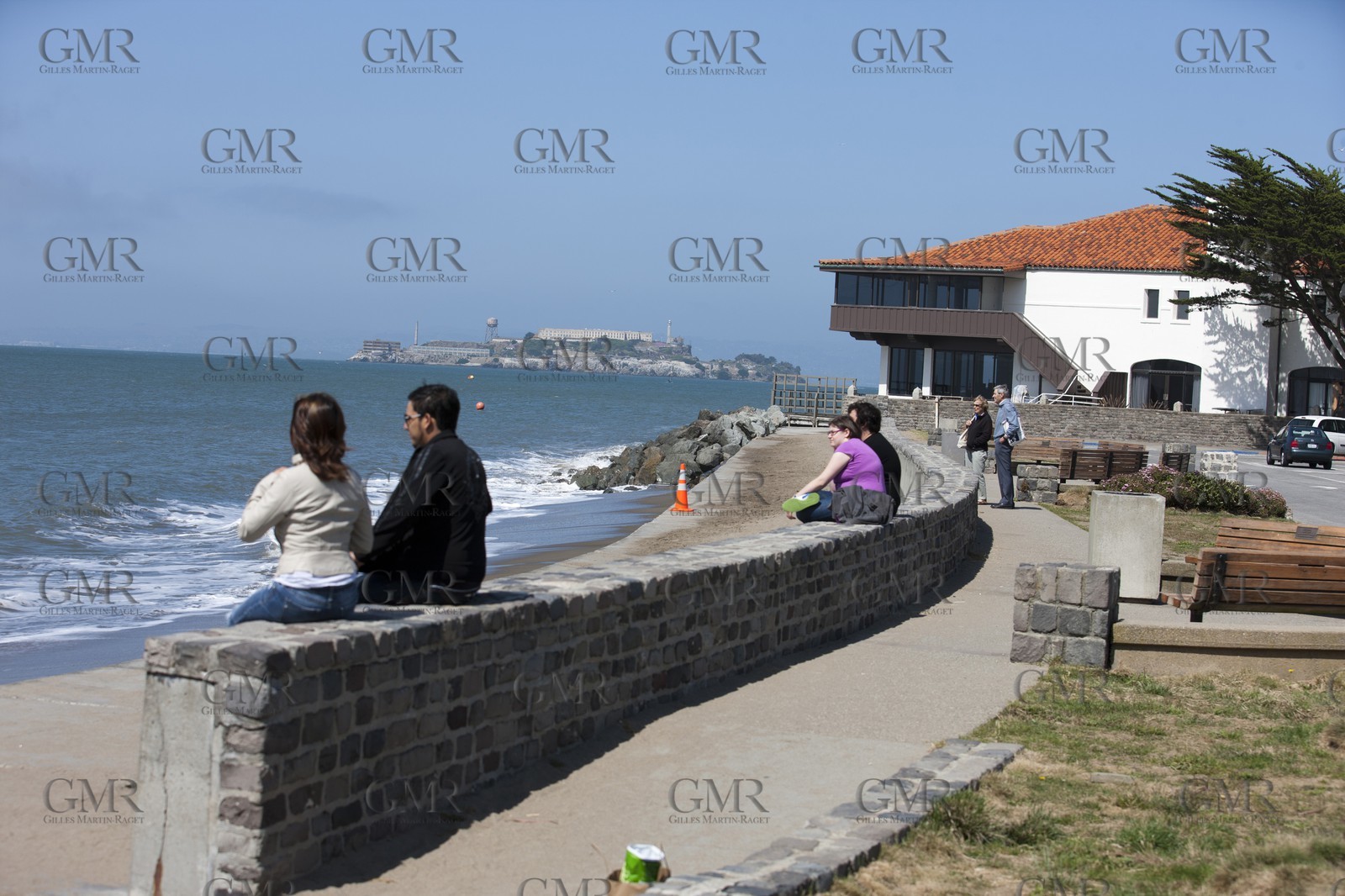 07 06 2011 - San Francisco (USA,CA) - 34th America's Cup - San Francis Yacht Club parkings