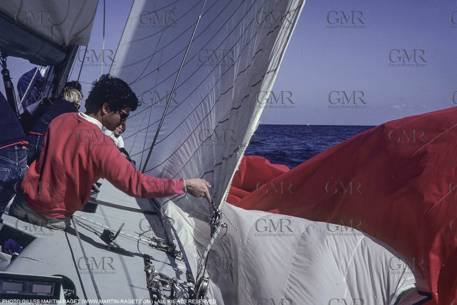 Sailing, Yacht Racing, 25th America's Cup Newport 1983, France III