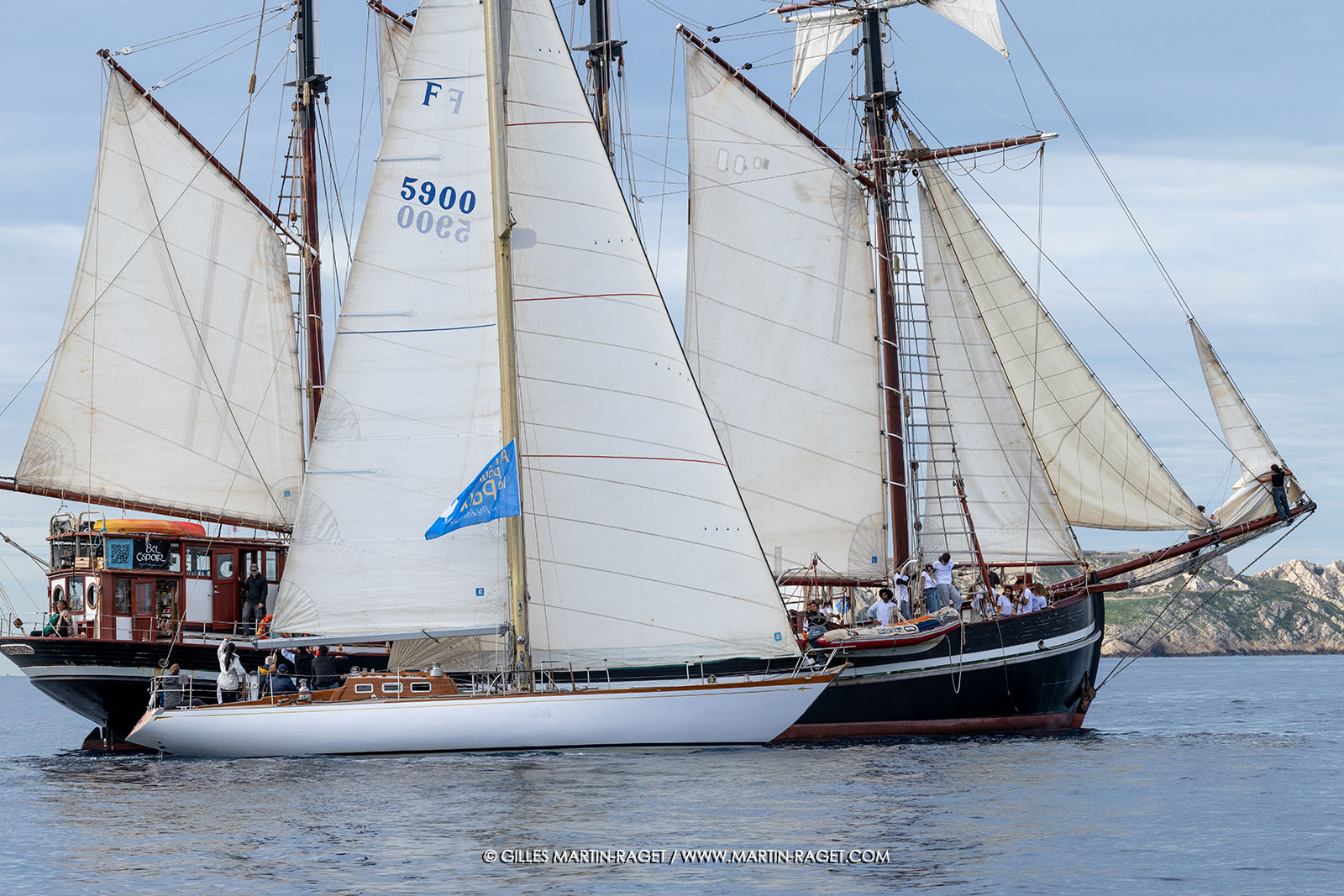 25 10 2025, Marseille (FRA), MED25 - Armada pour la Paix - Arrivée du Bel Espoir à Marseille