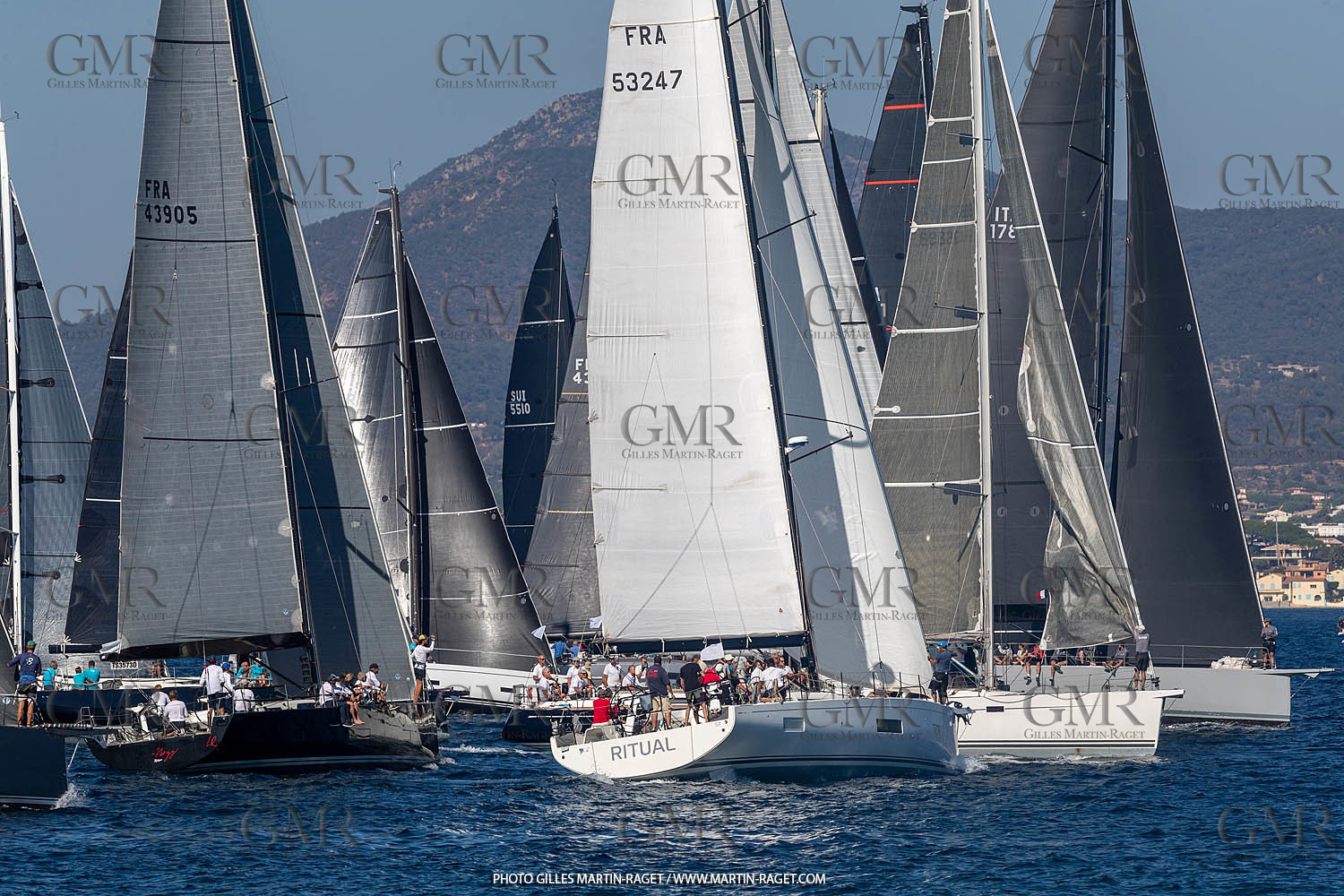 07 10 2023, Saint-Tropez (FRA,83), Les Voiles de Saint-Tropez 2023, Race Day 7