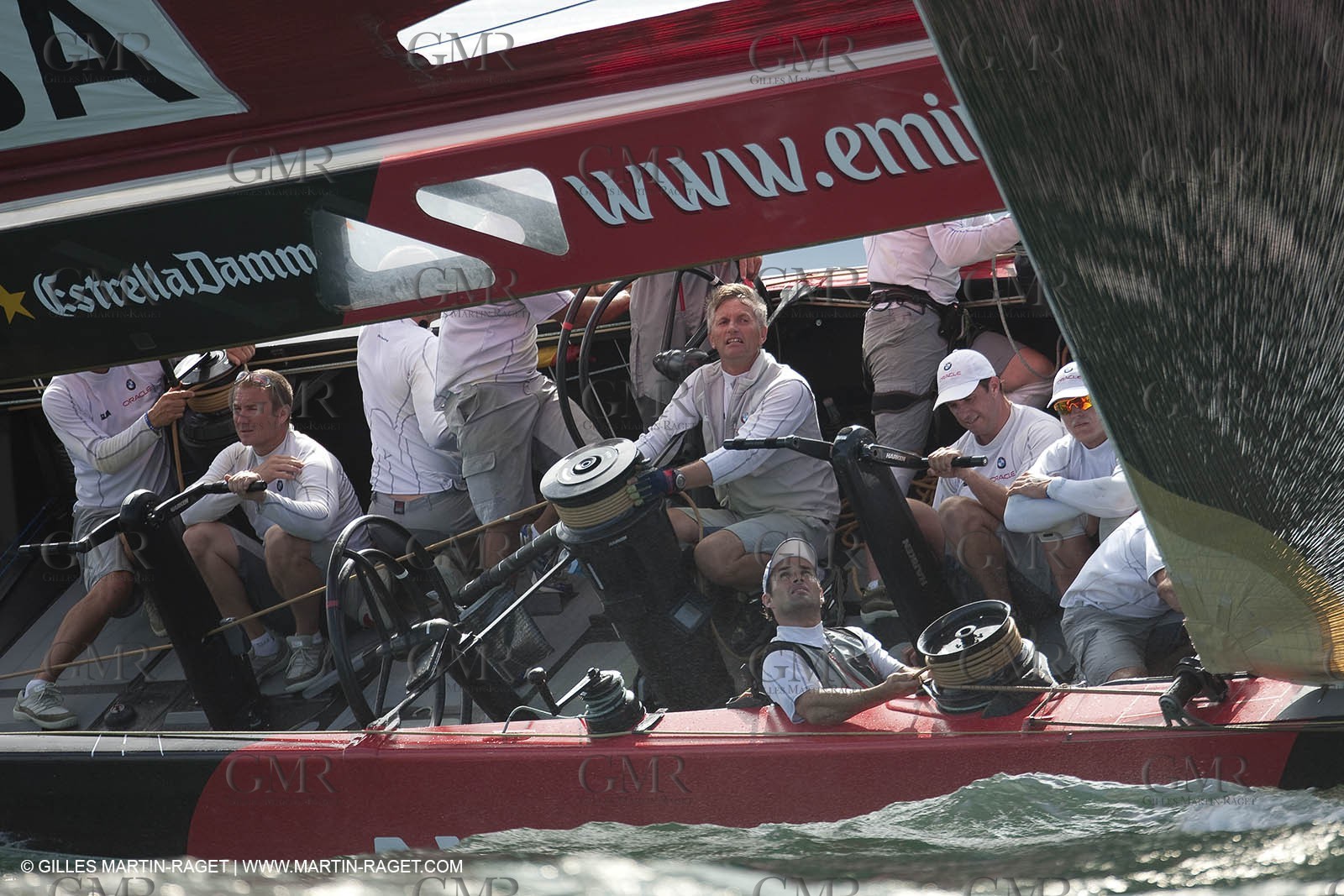 11 02 2009 - Auckland (NZL) -  Louis Vuitton Pacific Series -  Racing Day 11 - sail off
