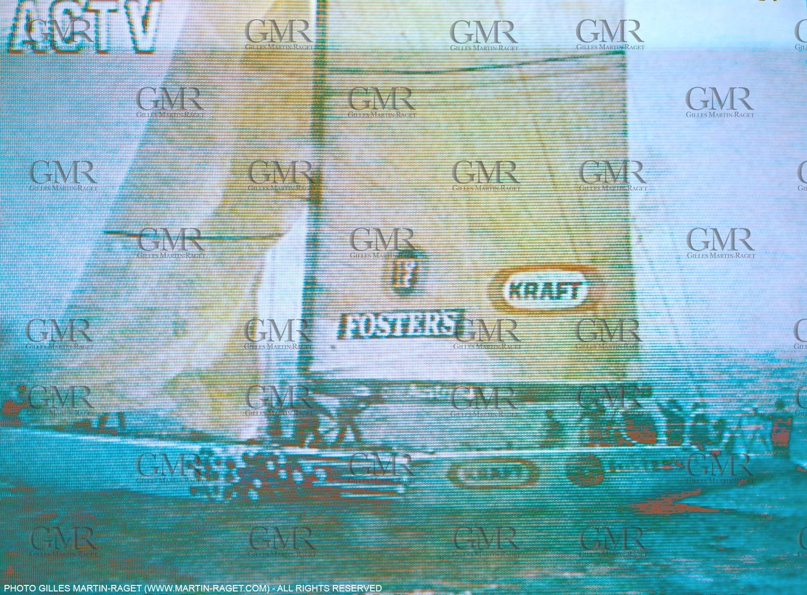 America's Cup, San Diego 1995 Australia One sinking