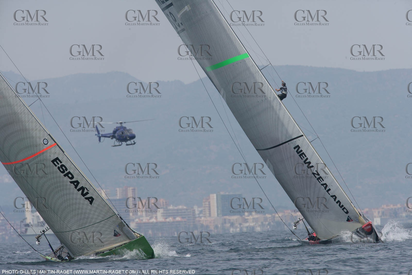 16 05 2007-Valencia (Spain)- 32nd America's Cup - Louis Vuitton Cup - Semi-final - Day 3 - BMW ORACLE racing