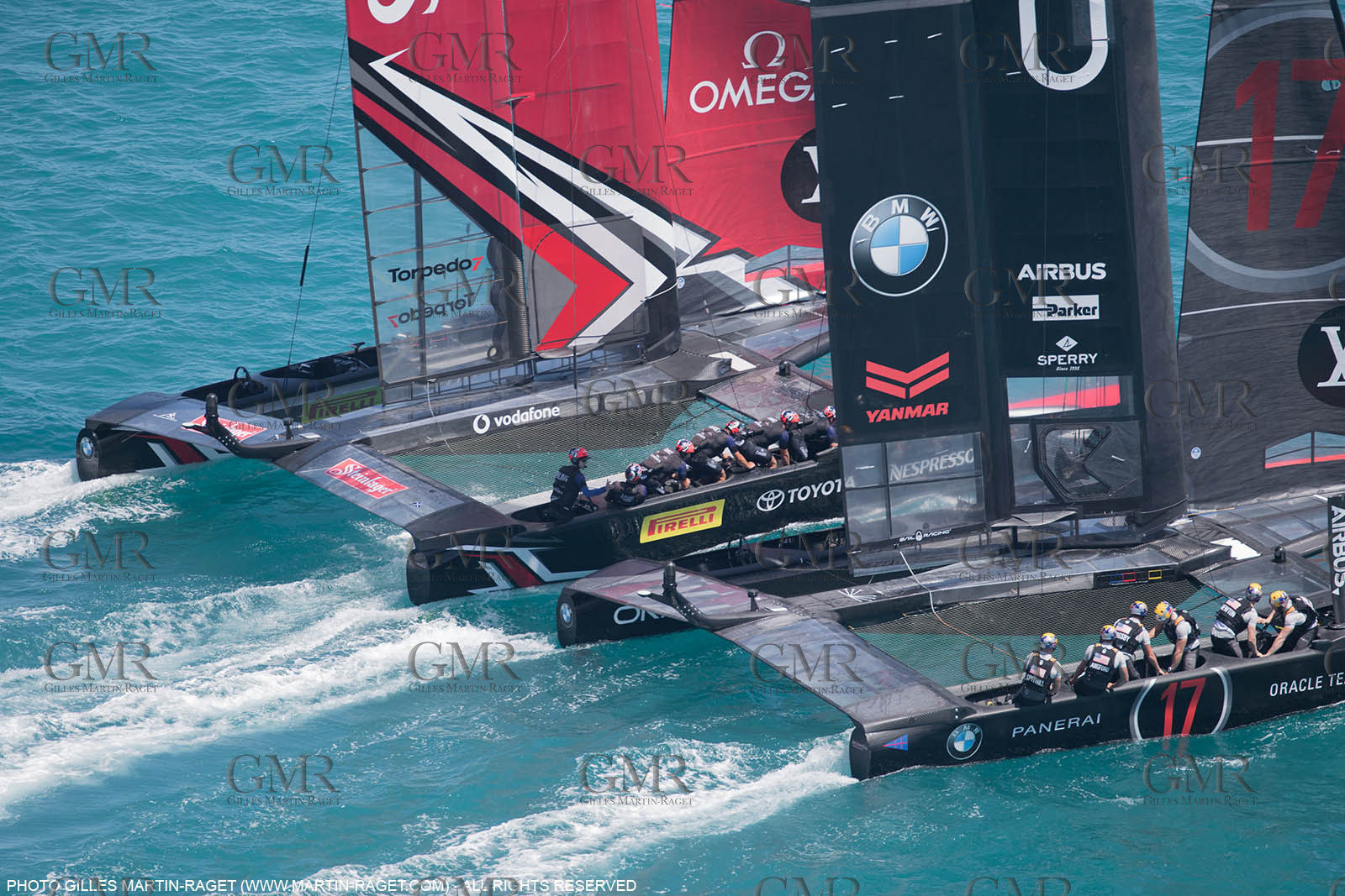 25 06 2017 - Bermuda (BDA) - 35th America's Cup 2017 - 35th America's Cup 2017 Presented by Louis Vuitton, Day 4