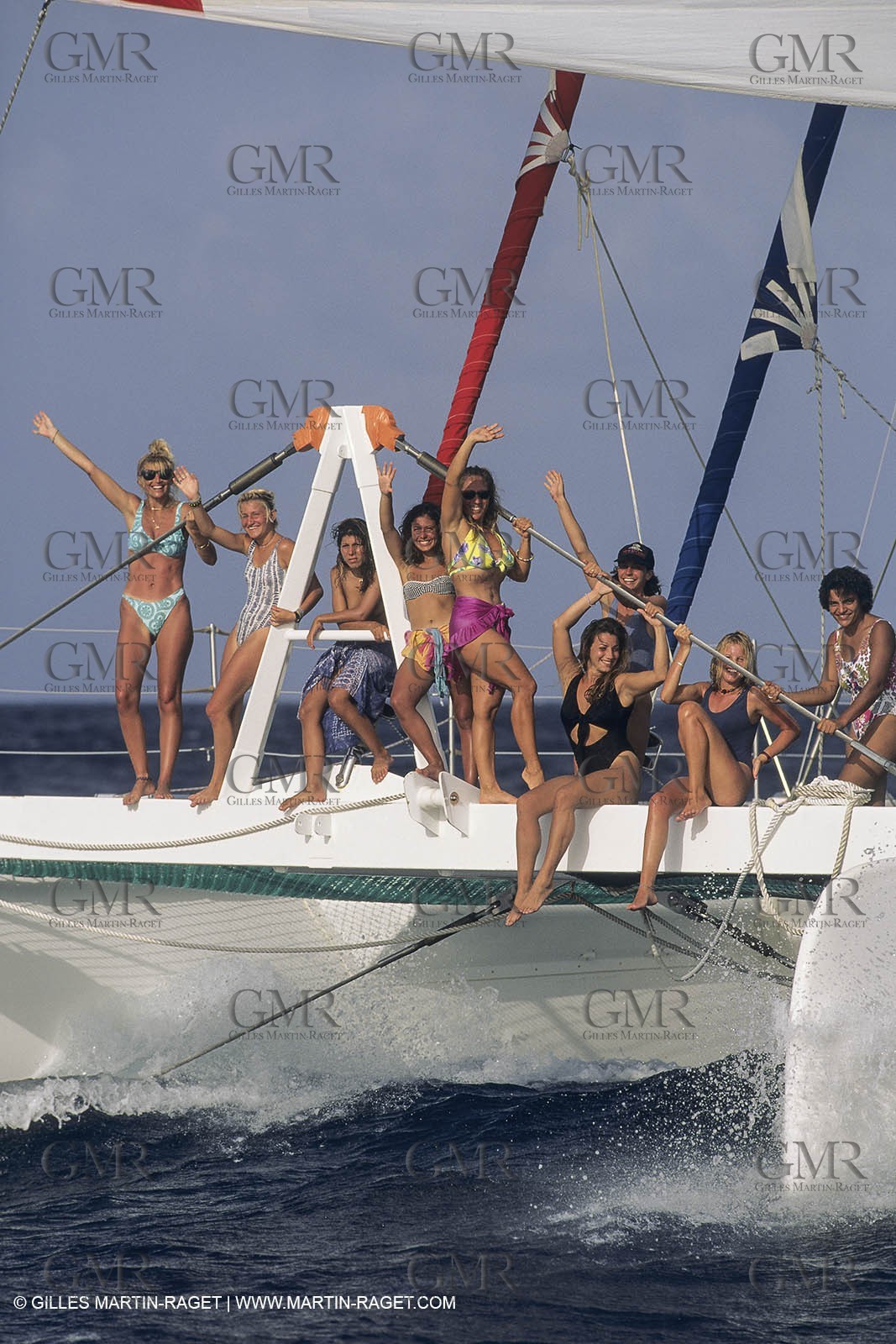 Sailing, cruising, people, women
