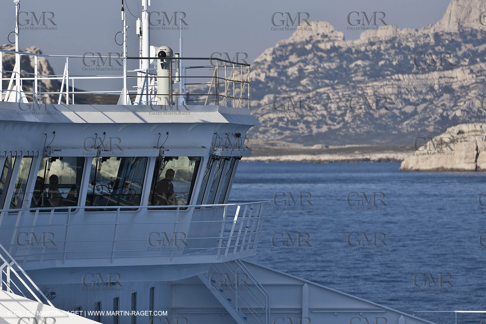 14 01 2012 - Marseille (FRA,13) - La Meridionale shipping company - the Piana off Marseille and the Calanques