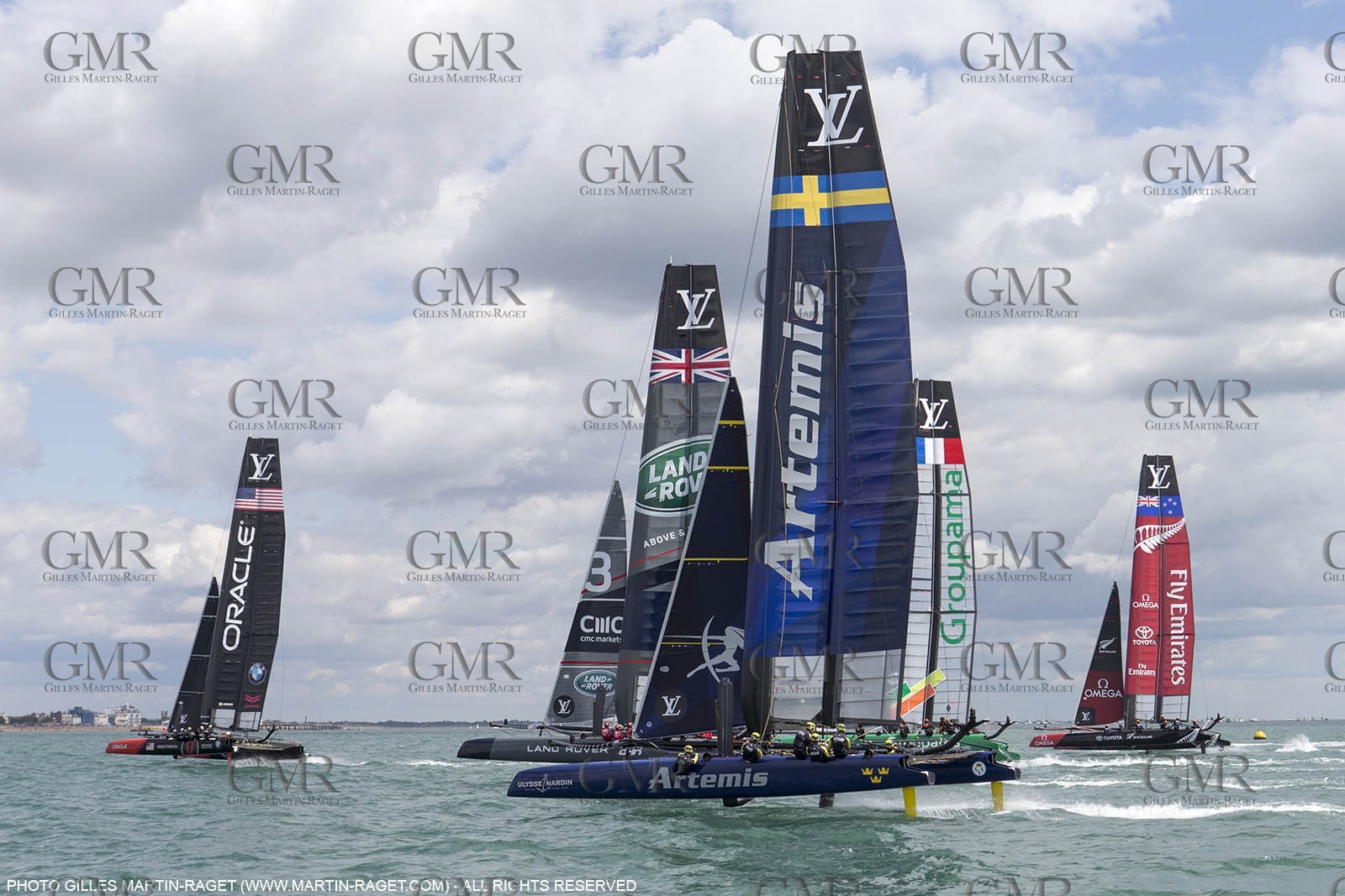 25 07 2015, Portsmouth (GBR), 35th America's Cup, Louis Vuitton America's Cup World Series Portsmouth 2015, Race Day 1