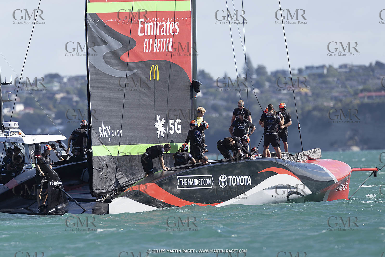 11 01 2021, Auckland (NZL), 36th America's Cup, Practice Racing