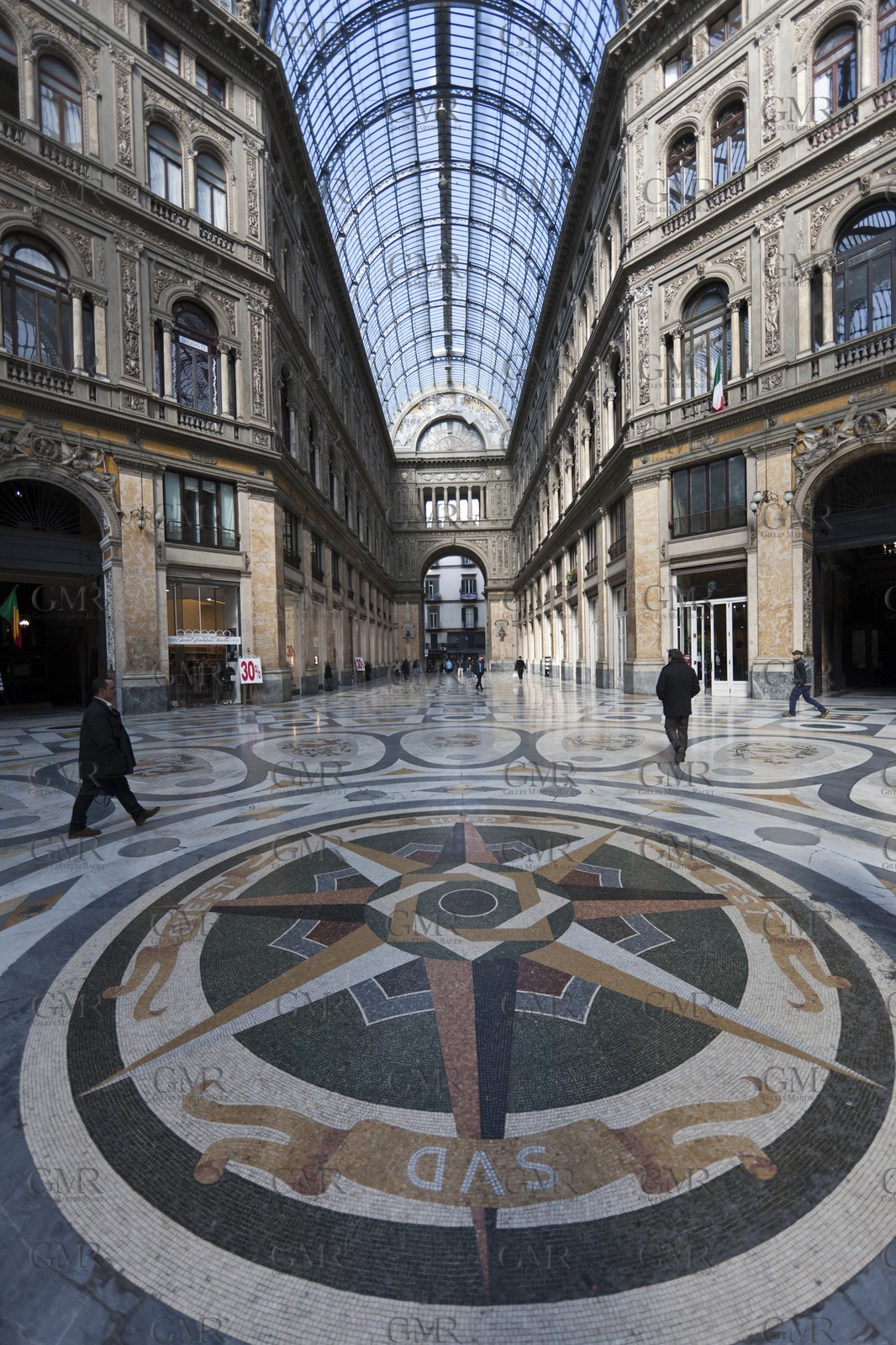24 02 2012 - Naples (ITA) - 34th America's Cup - America's Cup World Series Naples 2012 - Naples Preview - Galleria Umberto I