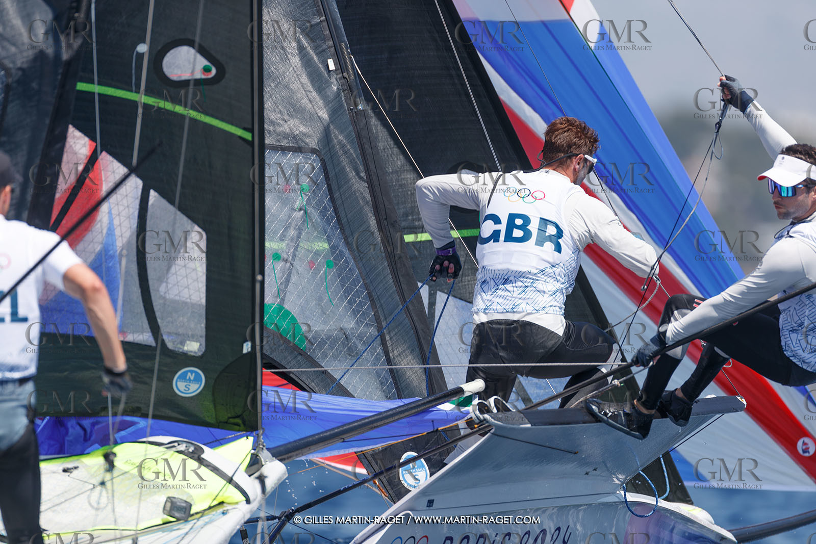 26 07 2024, Marseille (FRA), Paris 2024 Olympic Games, Sailing, Free trainings