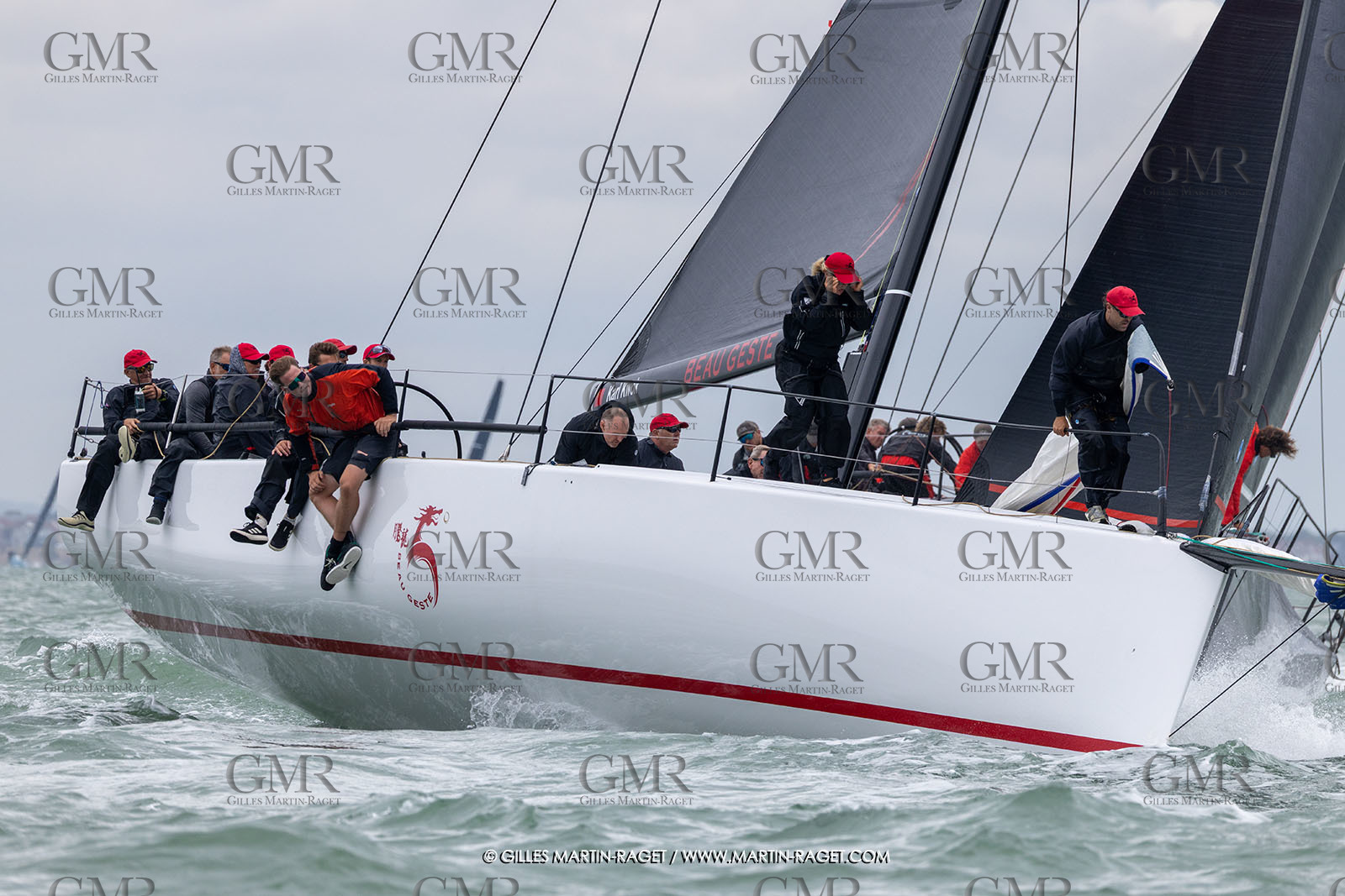 22 07 2025, Cowes (UK, IOW), Admiral's Cup 2025, Inshore Races 1 & 2,