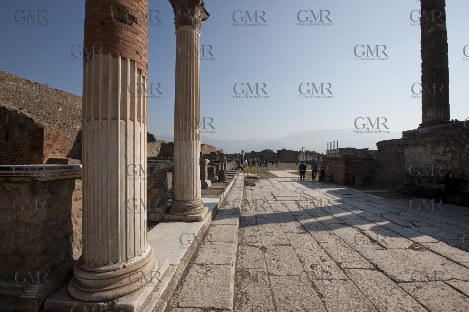 24 02 2012 - Naples (ITA) - 34th America's Cup - America's Cup World Series Naples 2012 - Naples Preview - Pompei roman ruins