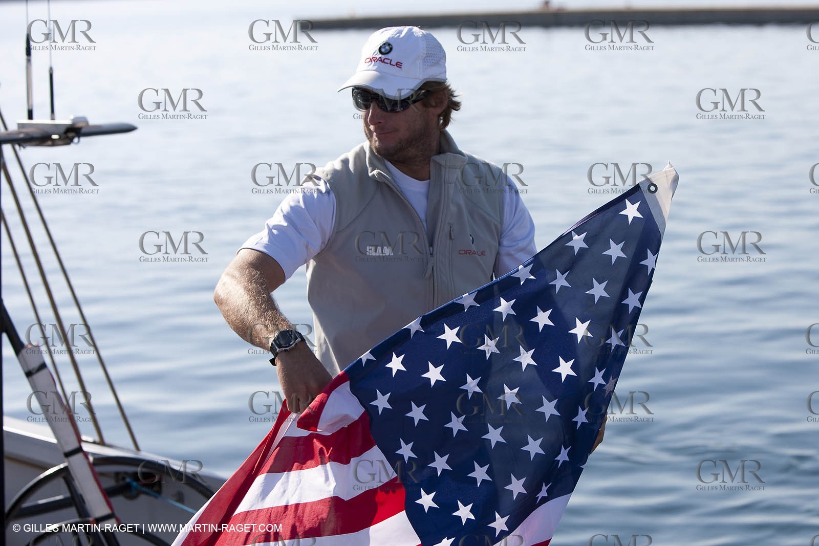 23 05 2010 - La Maddalena (ITA, Sardinia) Louis Vuitton Trophy - BMW ORACLE Racing - Racing Day 2