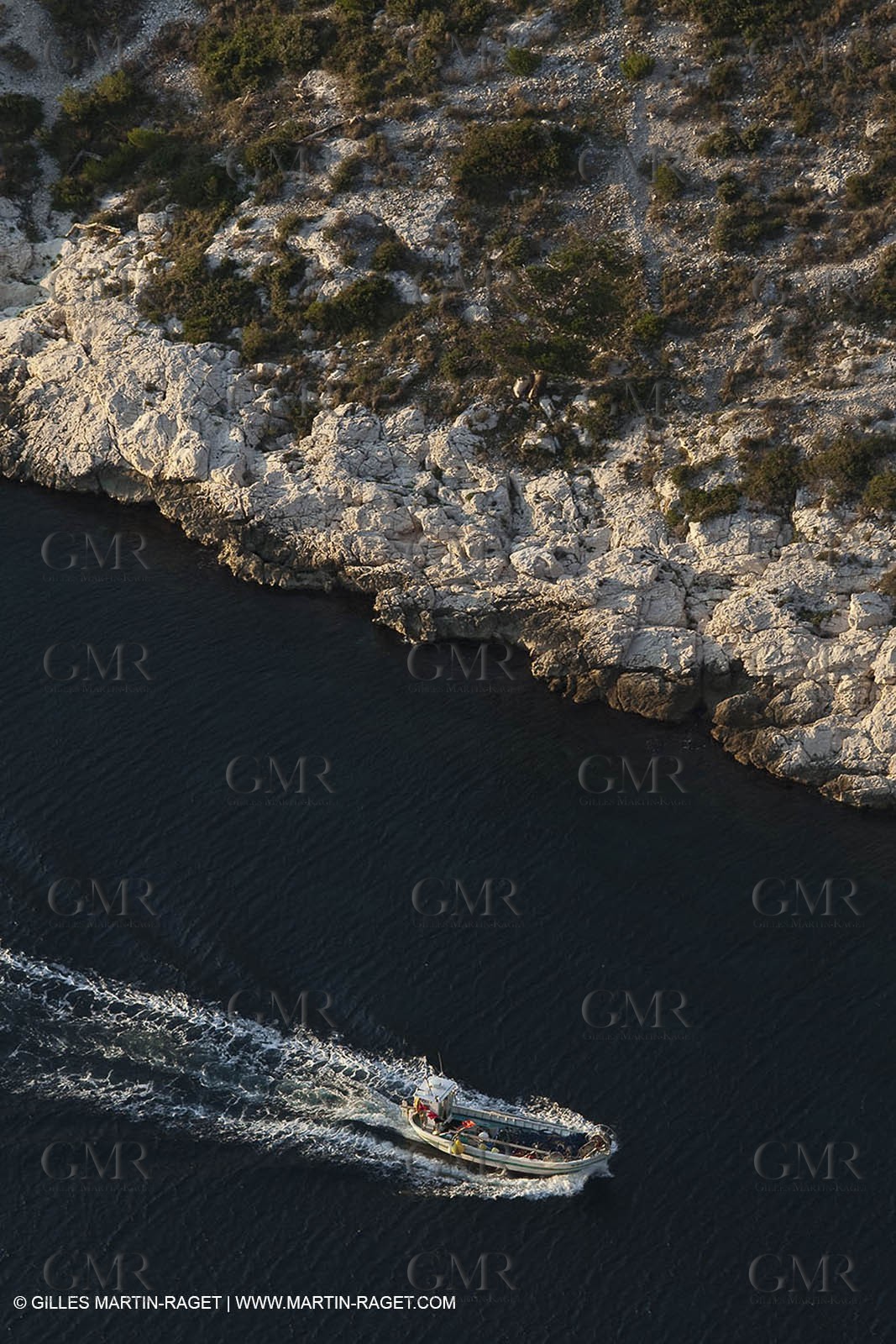 Décembre 2009 - Marseille (FRA) - Les Calanques - Morgiou vue depuis le Belvédère de Sugiton