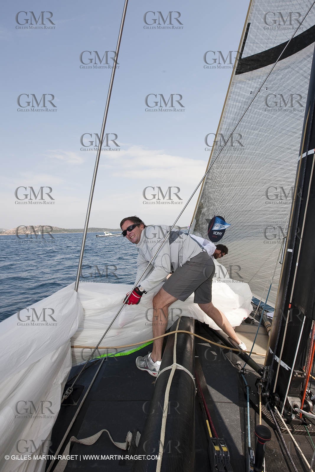 19 05 2010 - La Maddalena (ITA, Sardinia) Louis Vuitton Trophy - BMW ORACLE Racing - Training