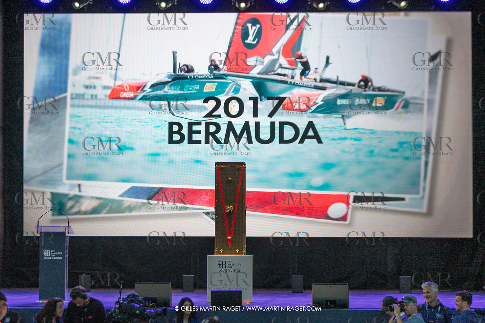 19 10 2024, Barcelona (ESP), Louis Vuitton 37th America's Cup, Final Match, Race Day 6 , Prizegiving