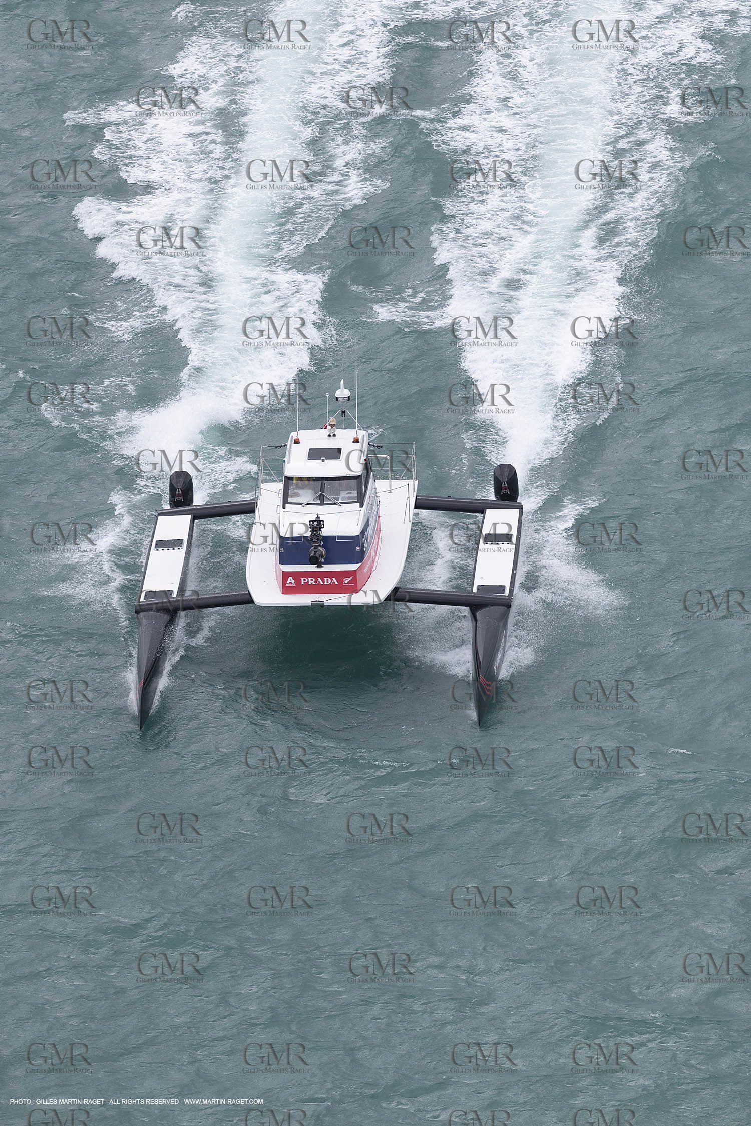 10 12 2020 - Auckland (NZL) - 36th America's Cup - Practice Sessions - Day 2 - TV Cat