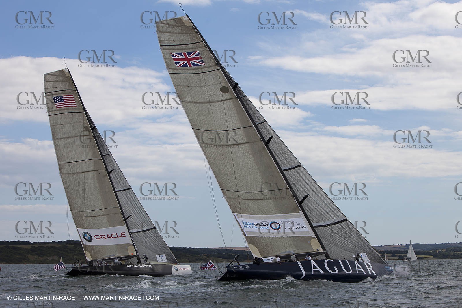 02 08 2010 - Cowes (UK, IOW) 1851 Cup -  BMW ORACLE Racing - Training Day.