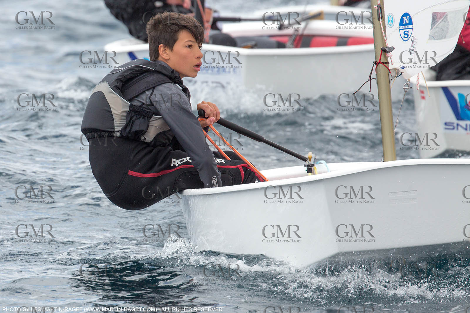 15 04 2016, Marseille (FRA,13), SNIM Dériveurs, Coupe Internationale de Printemps Optimist, Final Day