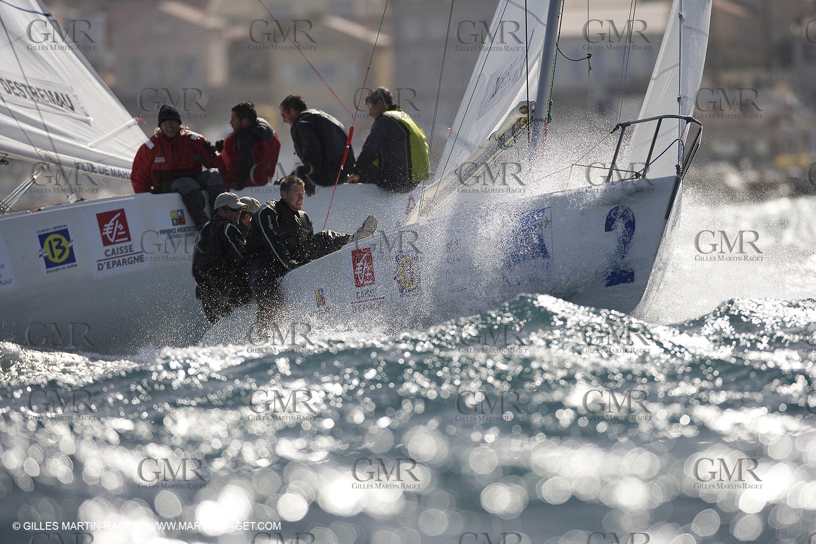 10 03 2008 - Marseille International Match Race 2008 - Day 2 - Round Robin