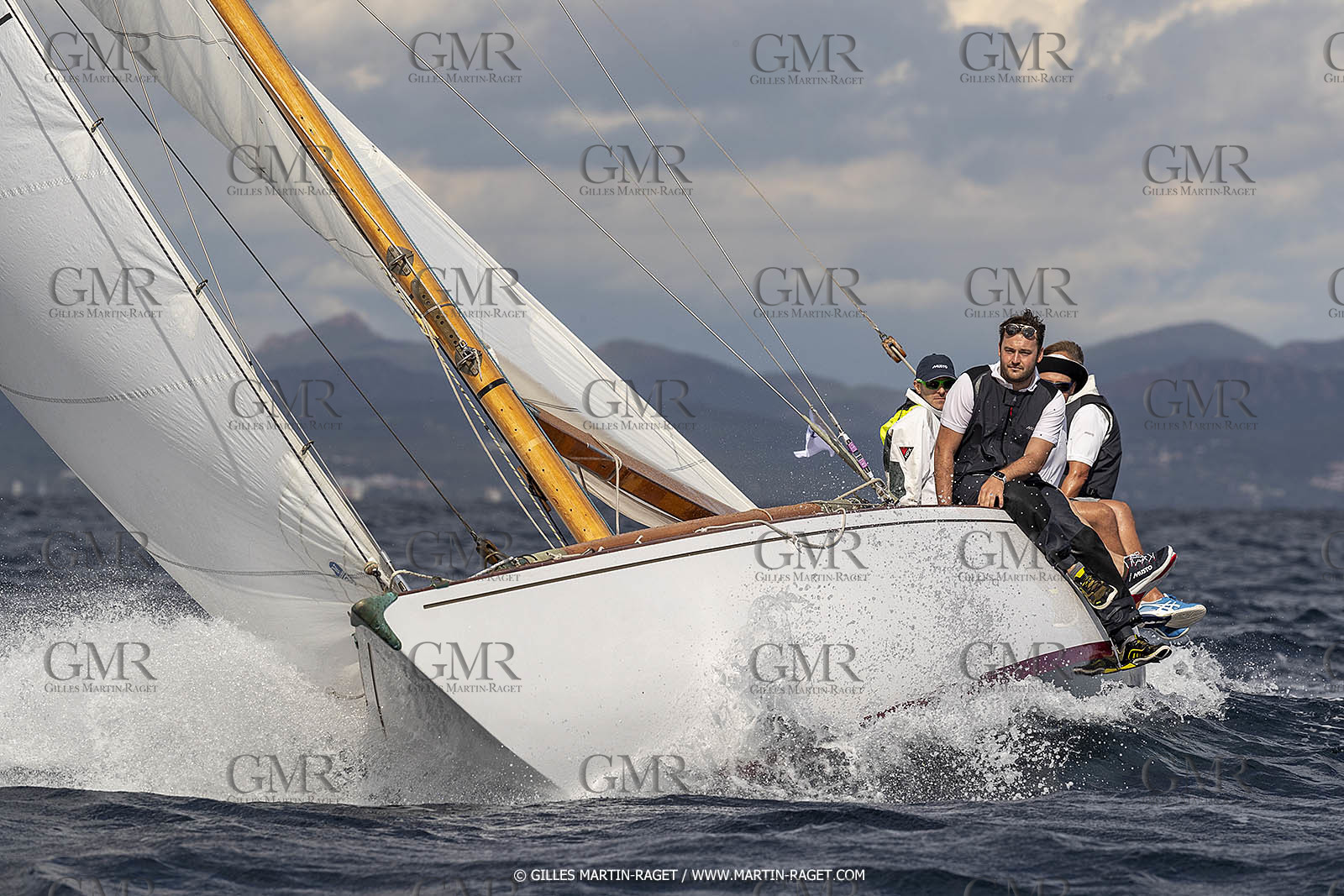 25 09 2022, Saint-Tropez (FRA, 83), Les Voiles de Saint-Tropez 2022, Arrivée des bateaux et de la Coupe d'Automne du Yacht Club de France