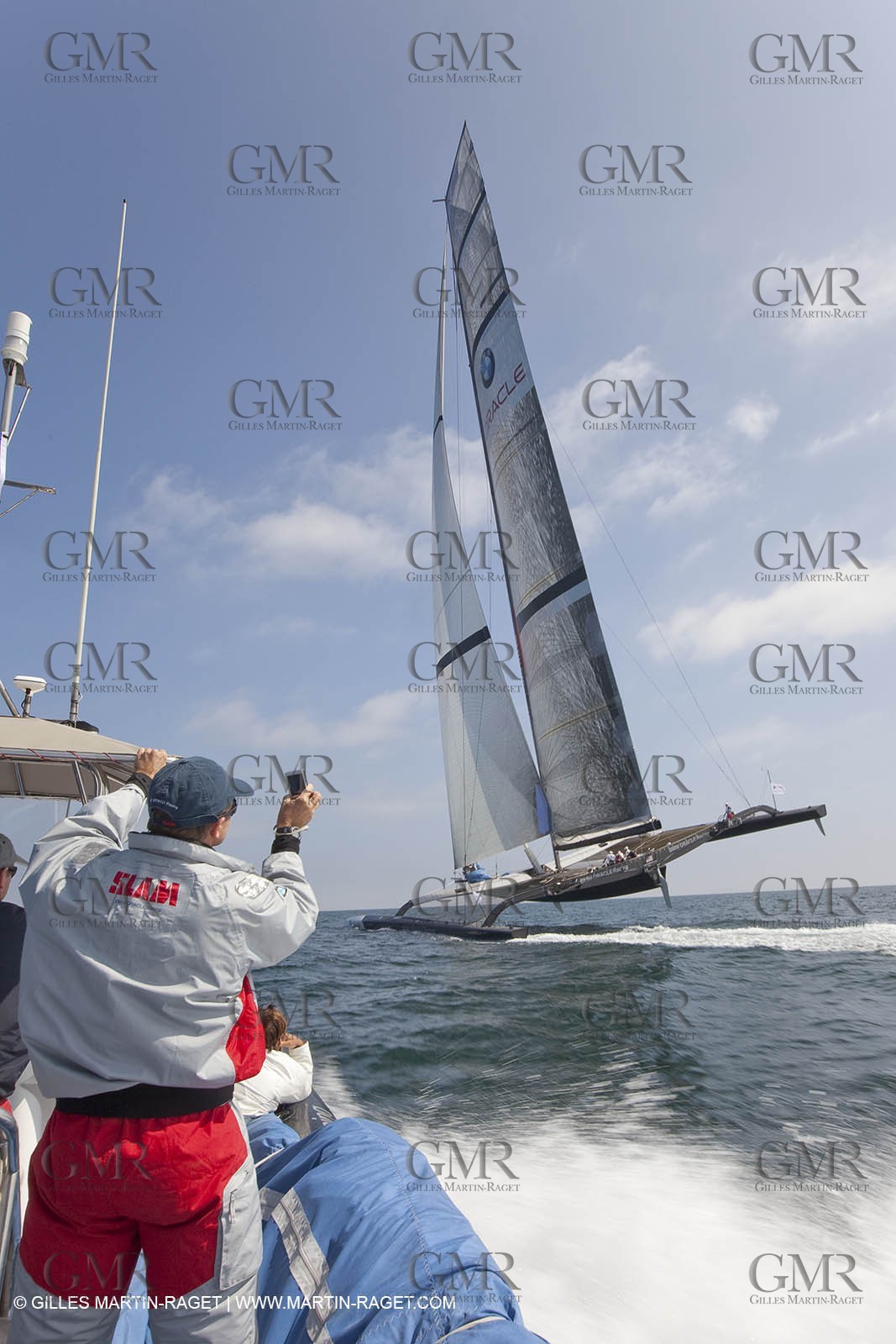 17 08 2009 - San Diego (USA,CA) - 33rd America's Cup - BMW ORACLE Racing - 90 ft Trimaran testings