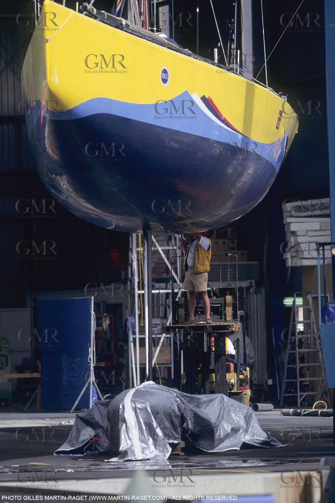 Sailing, Yacht Racing, America's Cup XXX, Auckland (NZL), 2000, America True