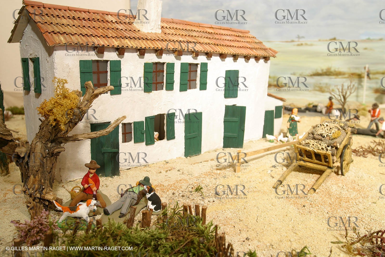 Great crib from les Saintes Maries de la mer (FRA, 13) for Christmas, December 2010