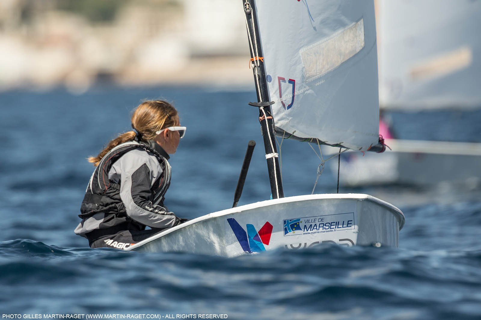14 04 2016, Marseille (FRA,13), SNIM Dériveurs, Coupe Internationale de Printemps Optimist, Day 4
