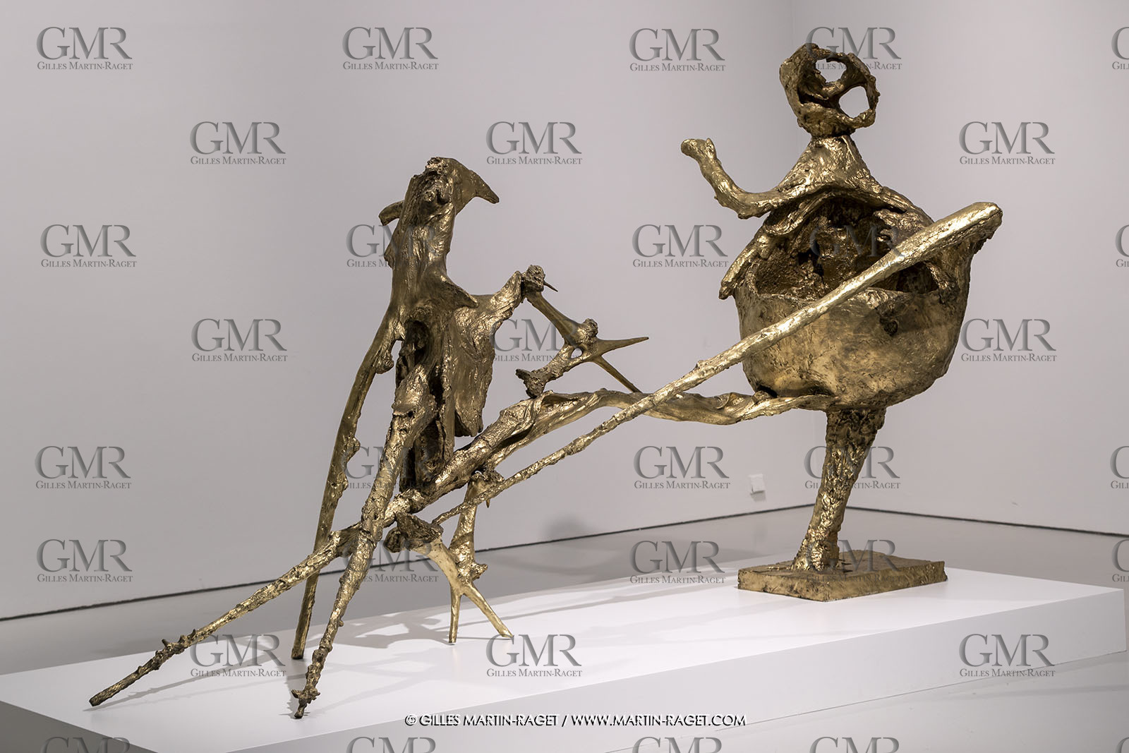 30 10 2023, Montpellier (FRA), oeuvre de Germaine Richier, Exposition Centre Pompidou - Musée Fabre 2023, La Montagne [1955-1956], Bronze naturel nettoyé, Numéroté 1 11, Fondeur : Susse, Paris, 180 x 325 x 125 cm, Centre Pompidou, Musée national d'art moderne, Paris, Achat par commande ed l'état à l'artiste, 1959, attribution 1960, en dépôt à Montpellier, Musée Fabre, 2006